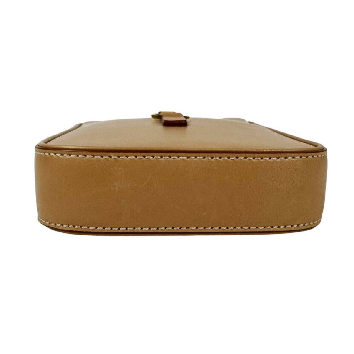 Saint Laurent Beige Leather Shoulder Bag (Pre-Owned)