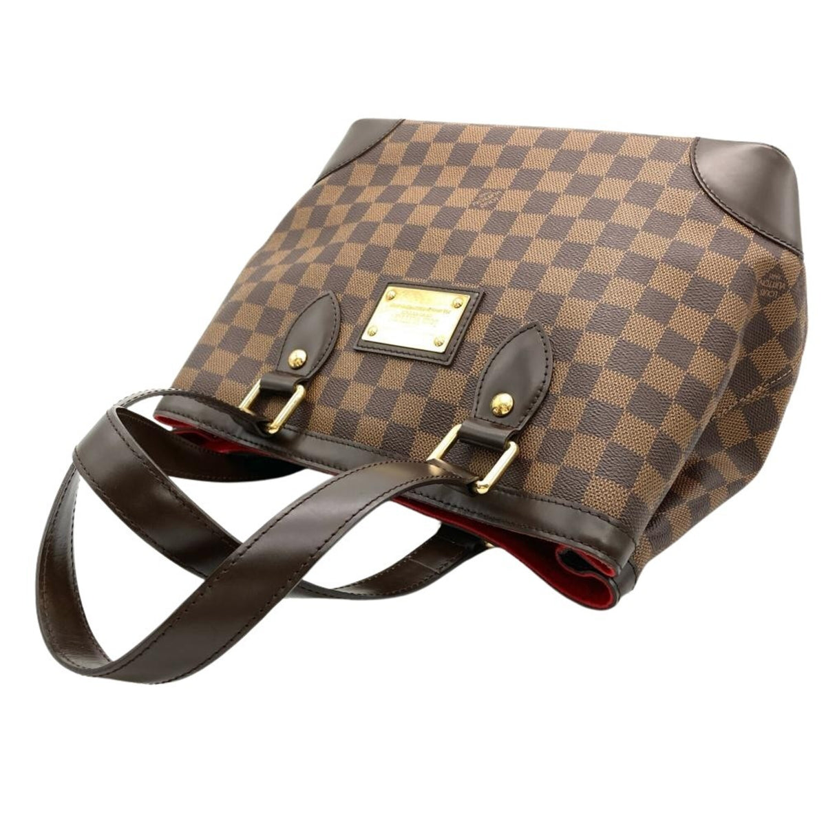 Louis Vuitton Brown Damier Canvas Handbag (Pre-Owned)