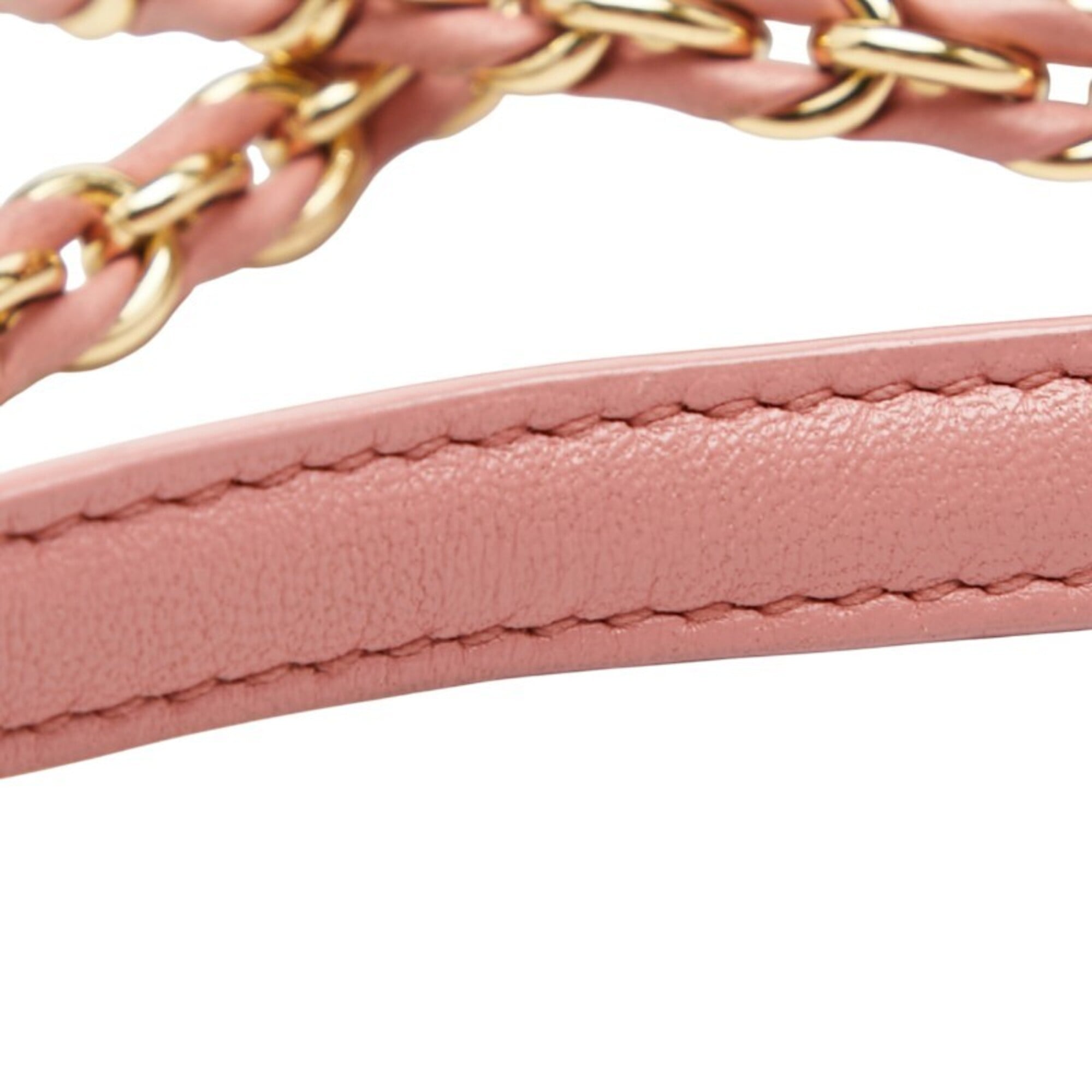 Salvatore Ferragamo Pink Leather Shoulder Bag (Pre-Owned)