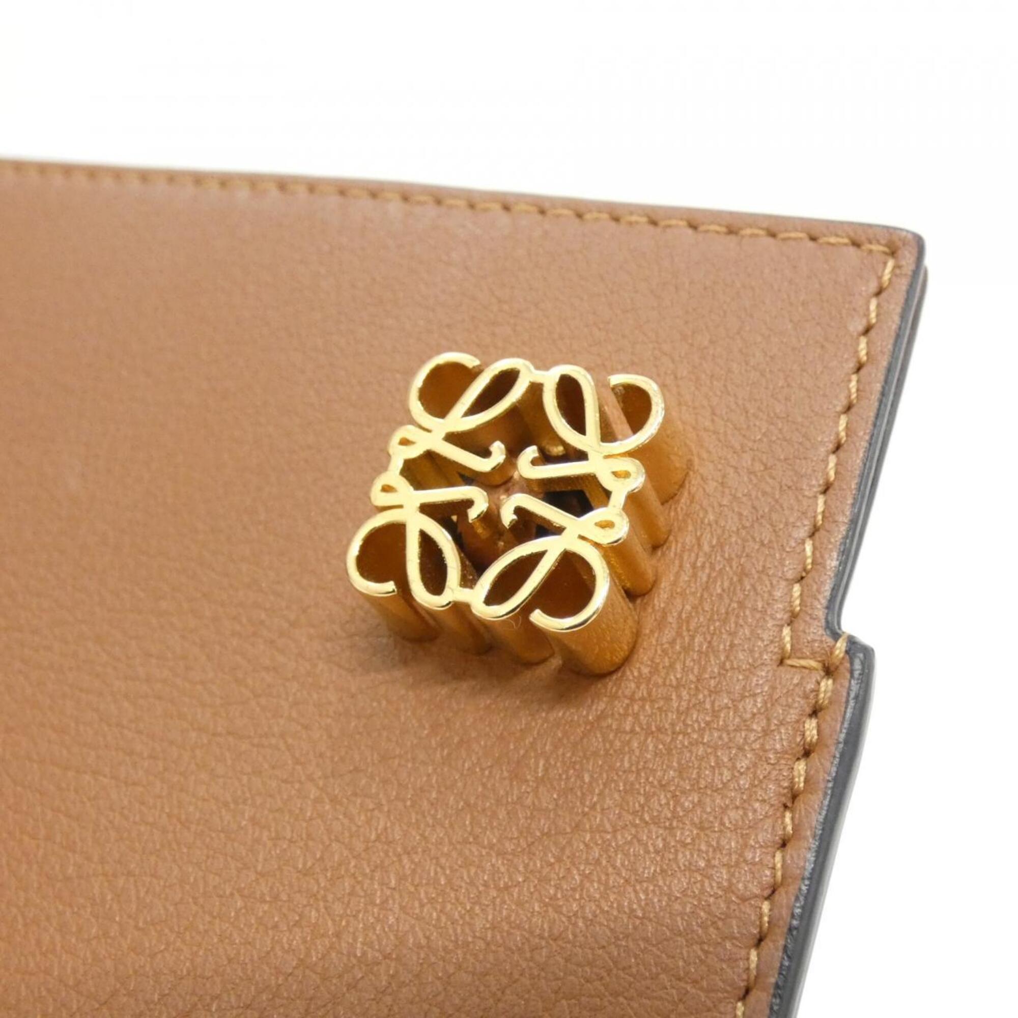 Loewe Brown Leather Shoulder Bag (Pre-Owned)