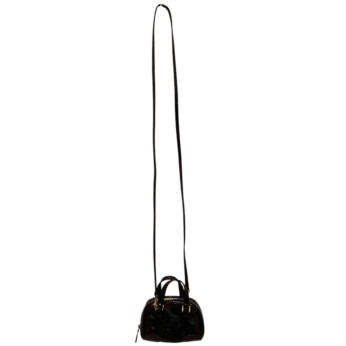 Loewe Burgundy Patent Leather Handbag (Pre-Owned)