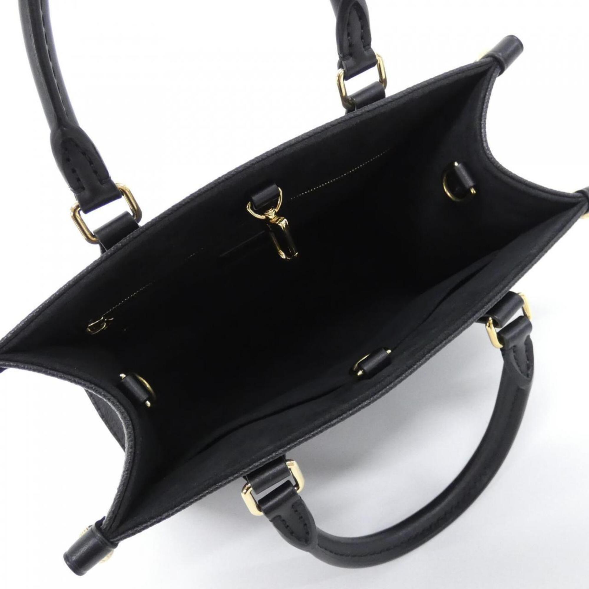 Louis Vuitton Monogram Empreinte Black Leather Handbag (Pre-Owned)