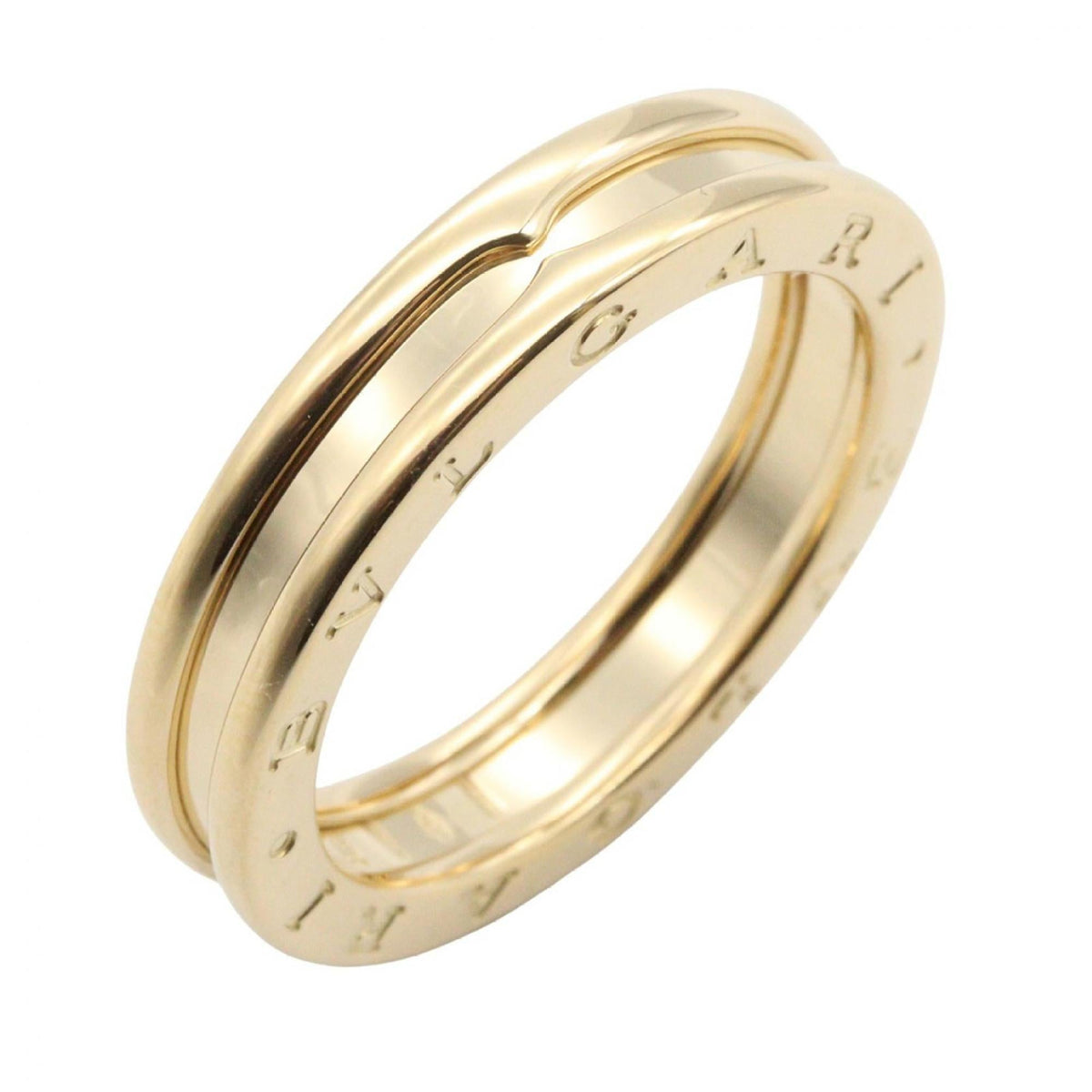 Bvlgari Gold Yellow Gold (18K) Band Ring (Pre-Owned)