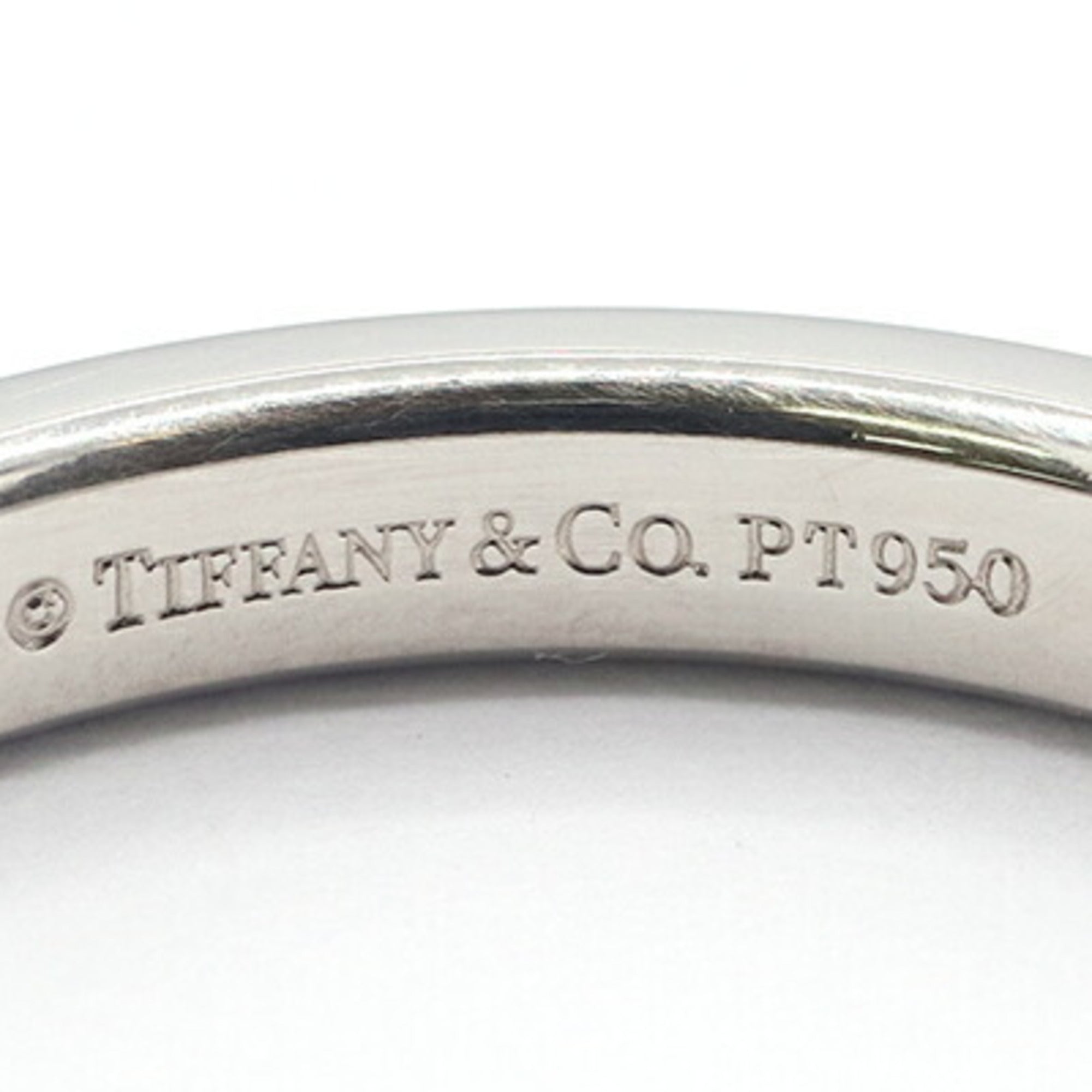 Tiffany Platinum 950 Band Ring (Pre-Owned)