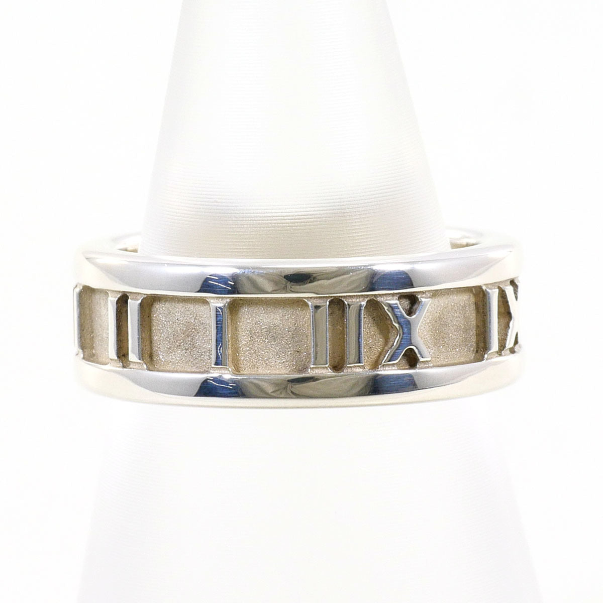 Tiffany Silver Silver 925 Band Ring (Pre-Owned)