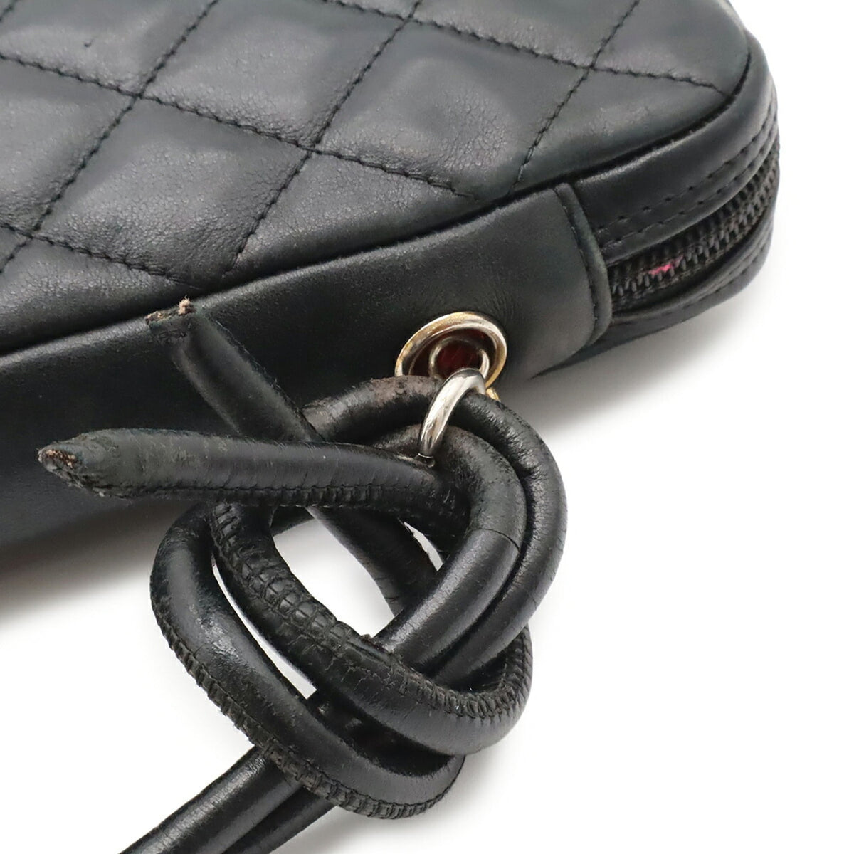 Chanel Ligne Cambon Black White Cambon Ligne Shoulder Bag (Pre-Owned)