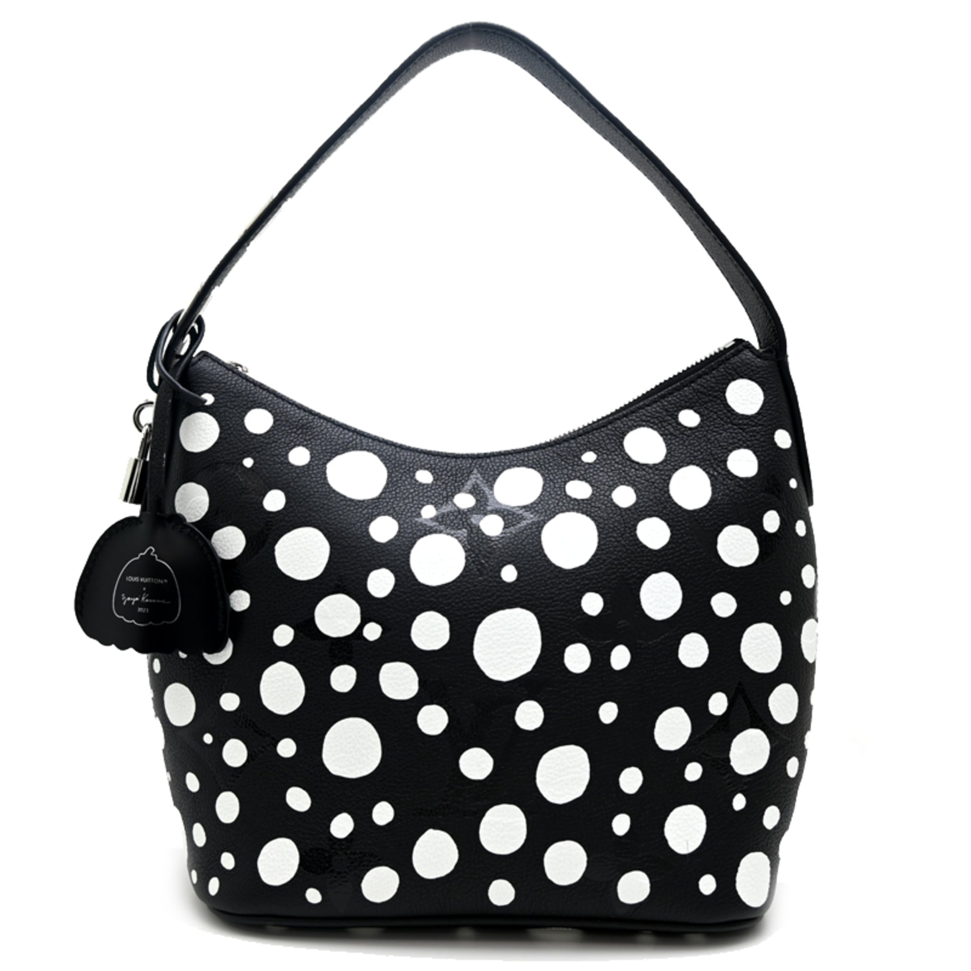 Louis Vuitton Black Blanc Noir White Monogram Empreinte Shoulder Bag (Pre-Owned)