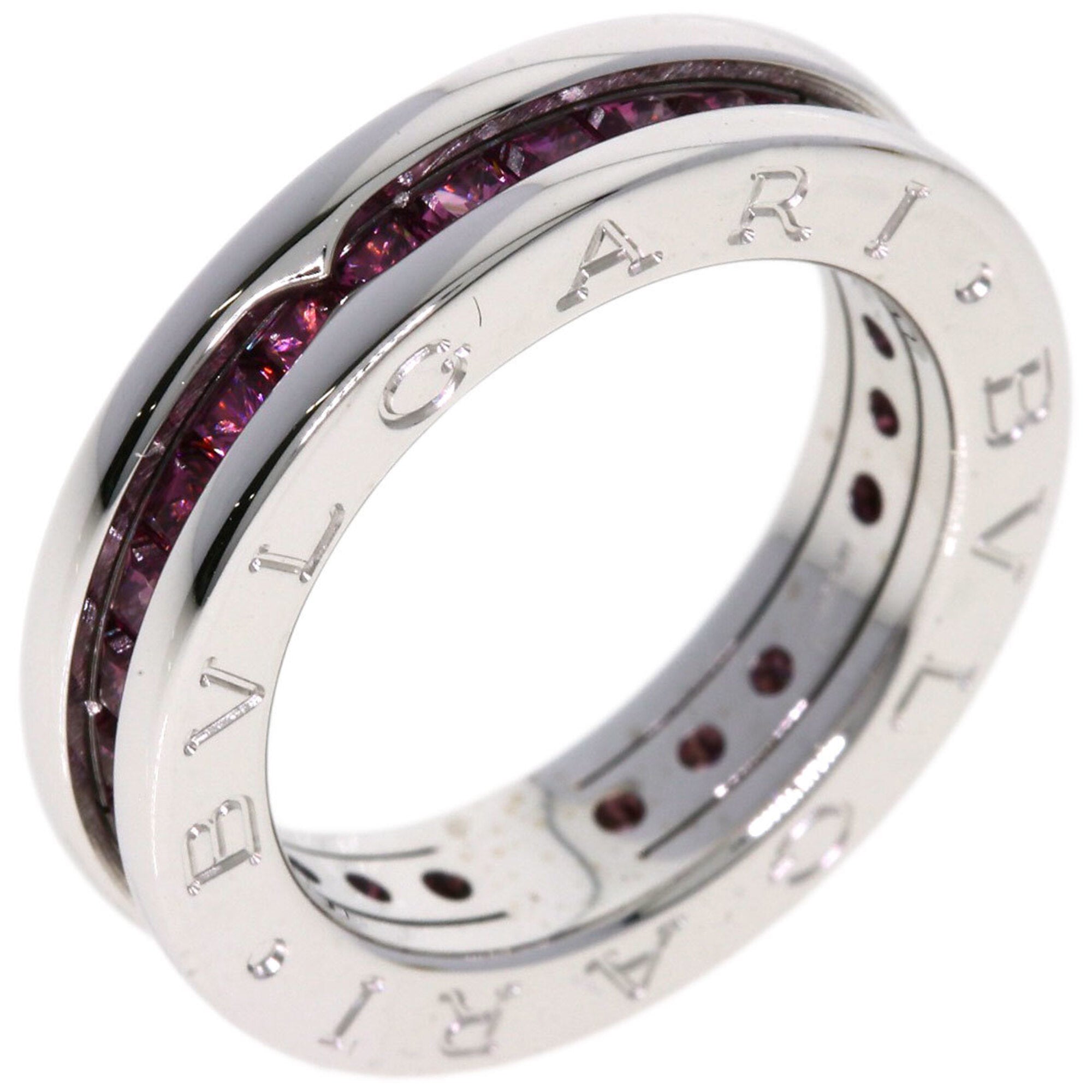 Bvlgari White Gold (18K) Band Ring (Pre-Owned)