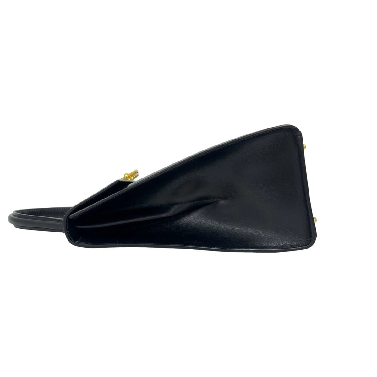Celine Black Leather Handbag Tote Bag (Pre-Owned)