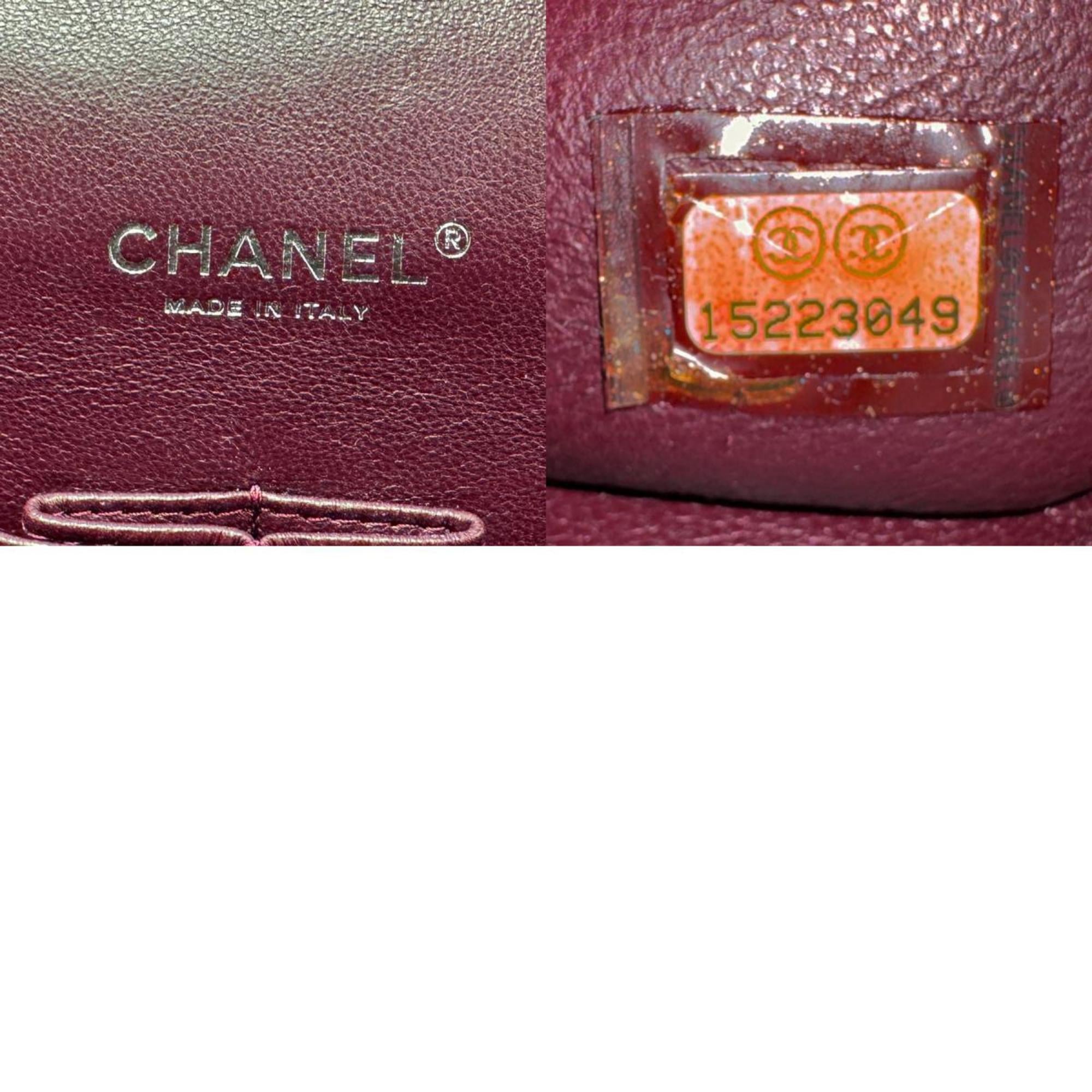 Chanel Black Caviar Leather Shoulder Bag (Pre-Owned)