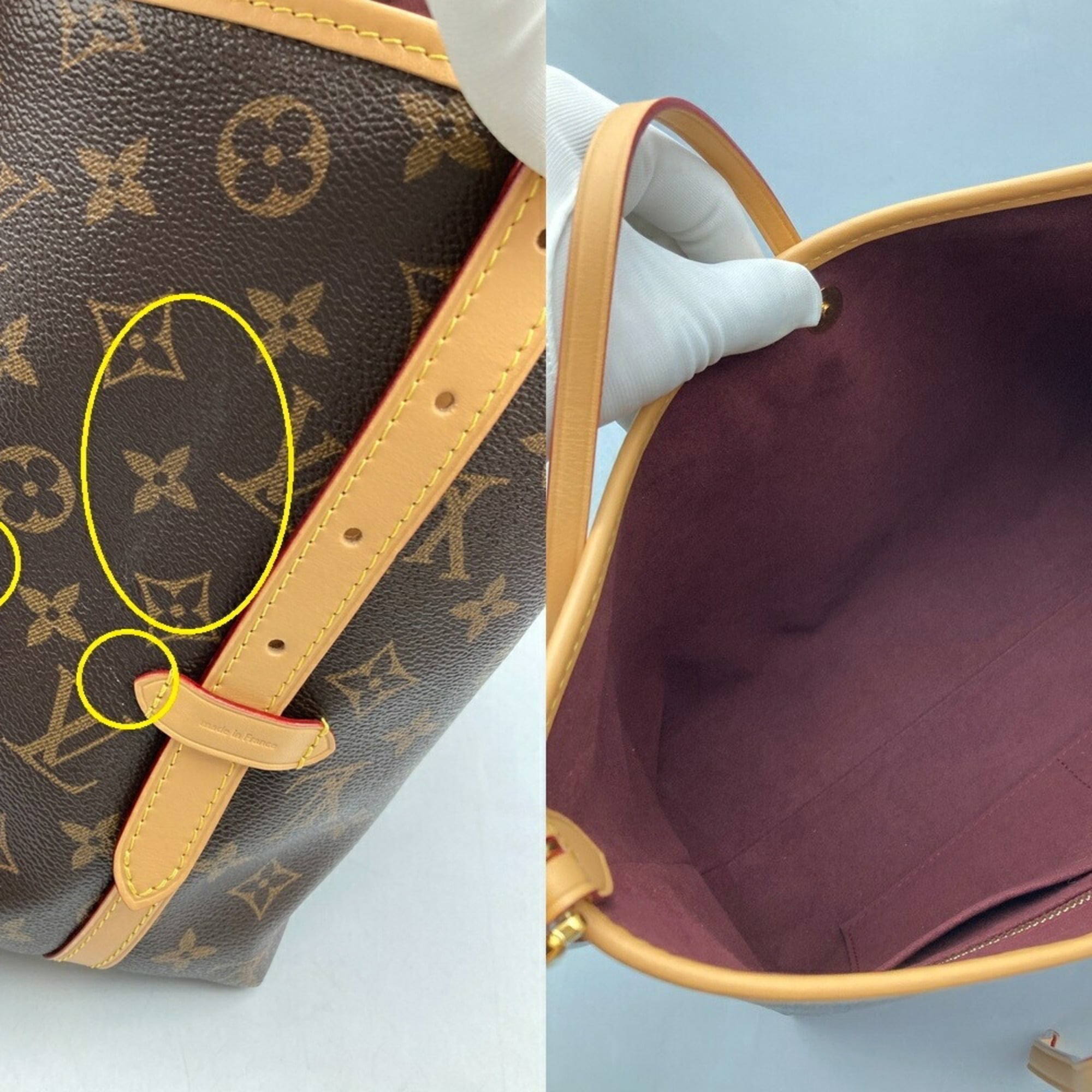 Louis Vuitton Brown Pvc Leather Shoulder Bag (Pre-Owned)