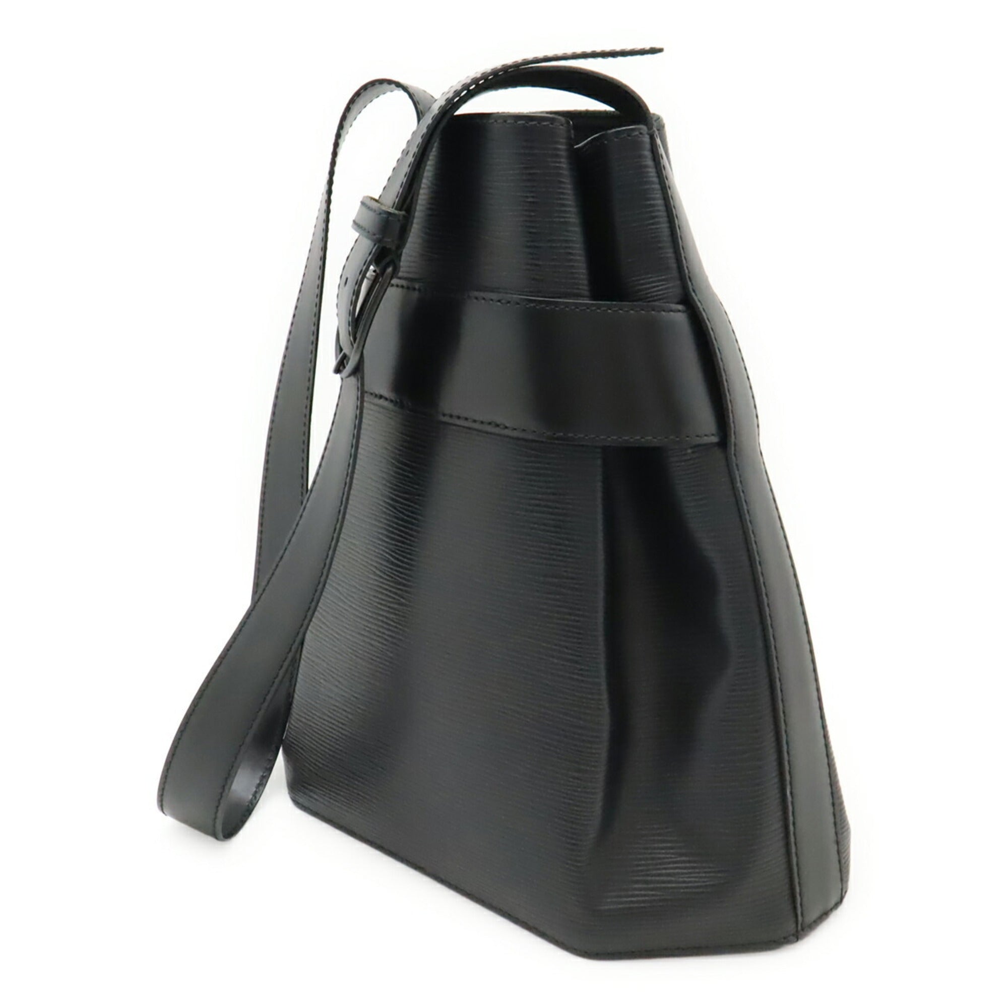 Louis Vuitton Epi Black Noir Epi Leather Shoulder Bag (Pre-Owned)