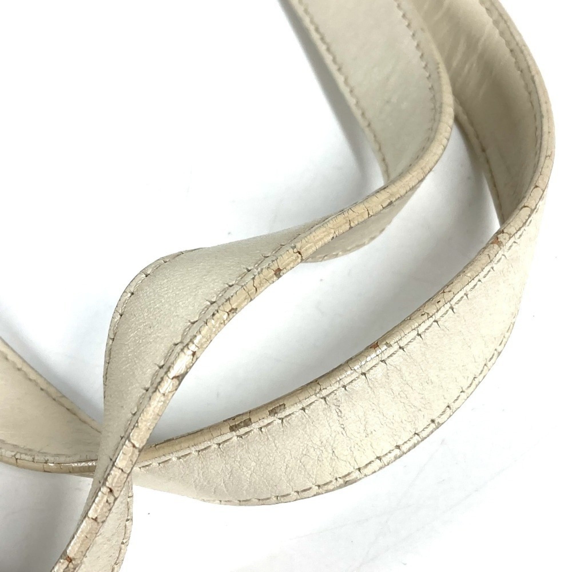 Chanel Beige Nylon Leather Tote Bag (Pre-Owned)