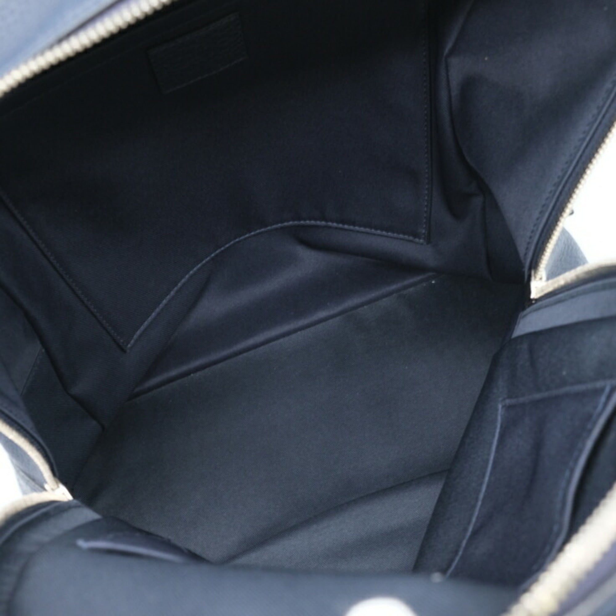 Louis Vuitton Dark Navy Leather Backpack (Pre-Owned)
