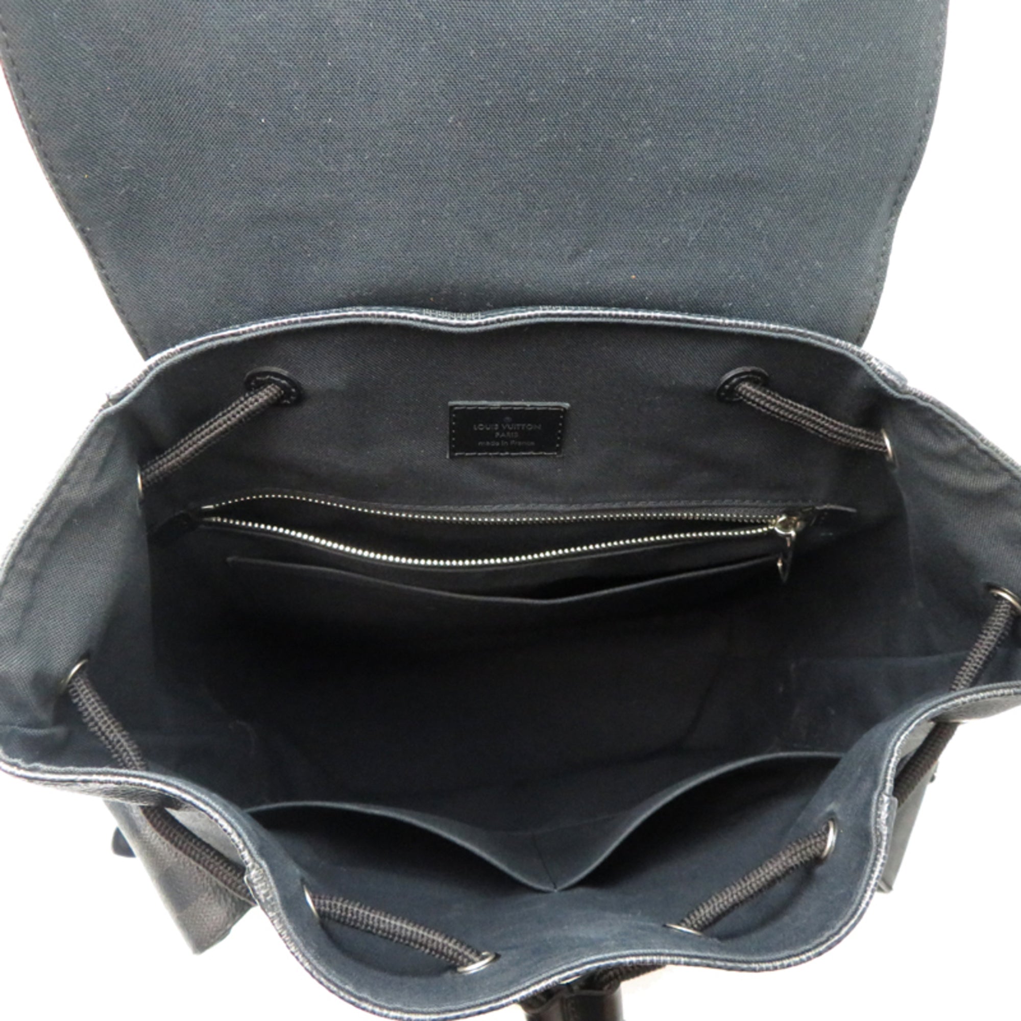 Louis Vuitton Black Damier Graphite Backpack (Pre-Owned)