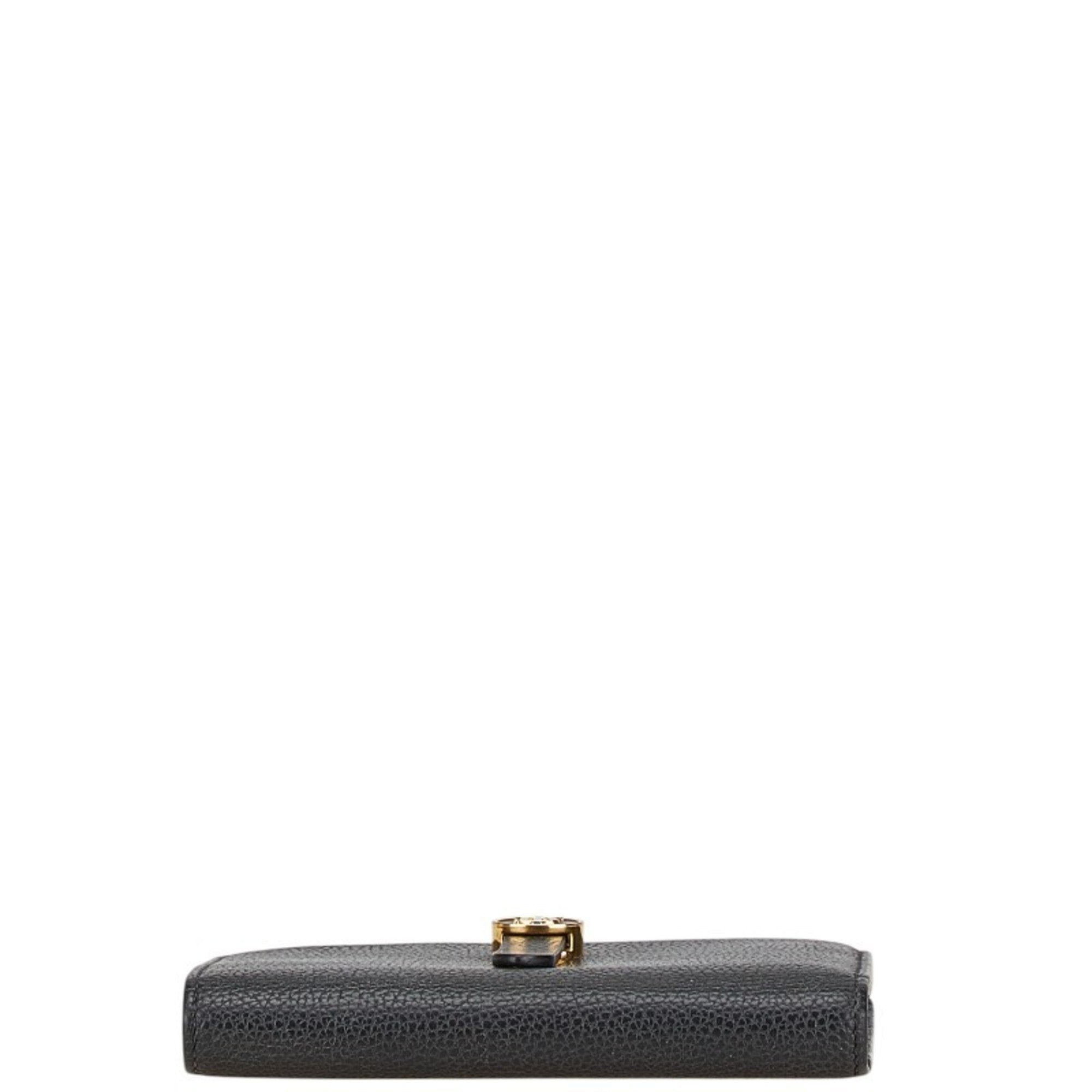Burberry Black Leather Wallet (Bi-Fold) (Pre-Owned)