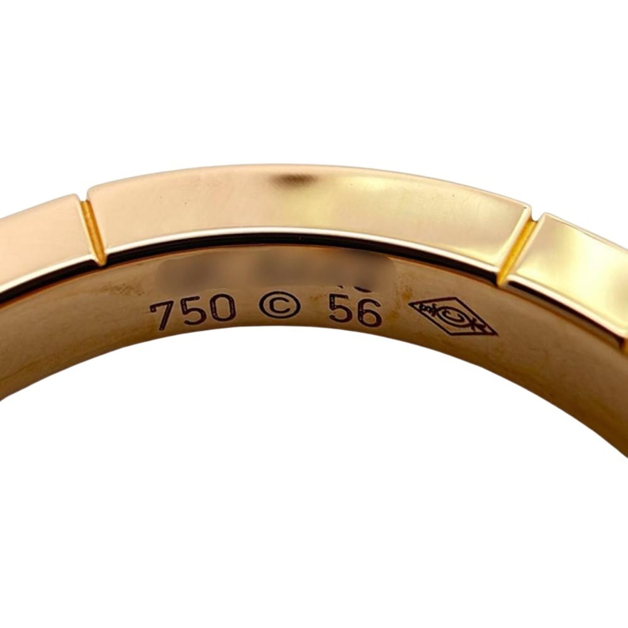 Cartier Lanieres Pink Gold (18K) Band Ring (Pre-Owned)
