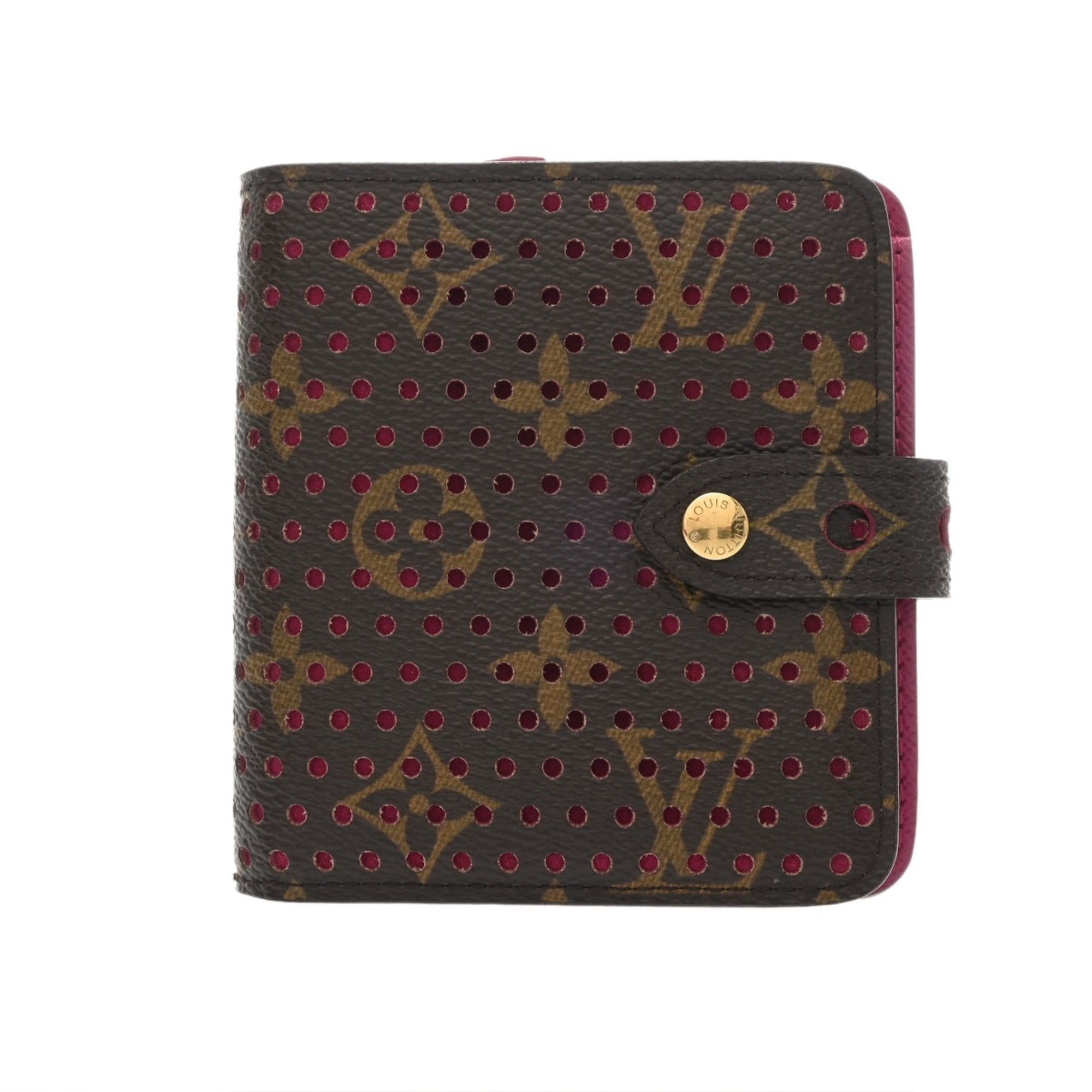 Louis Vuitton Fuchsia Monogram Wallet (Bi-Fold) (Pre-Owned)