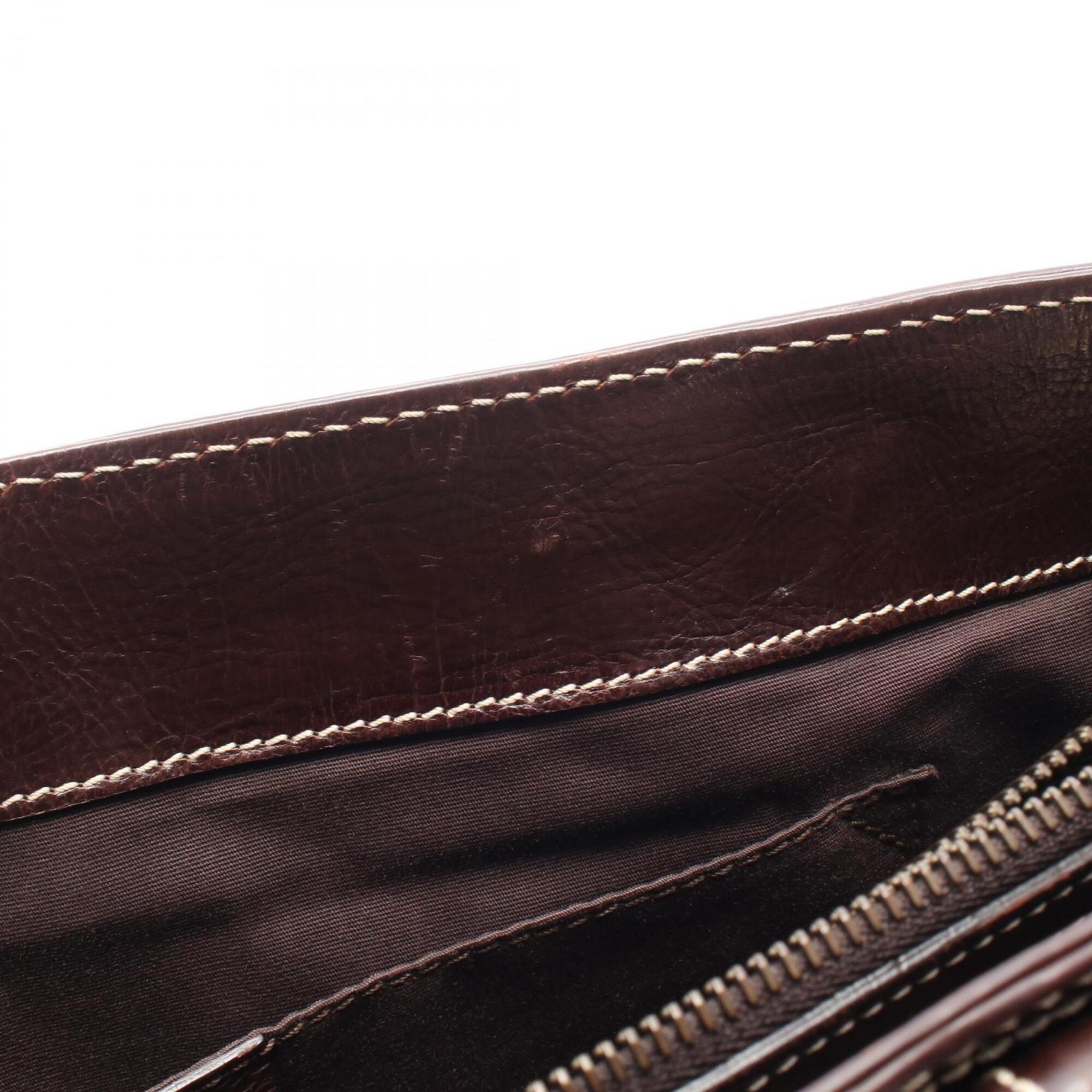 Celine Brown Leather Handbag (Pre-Owned)