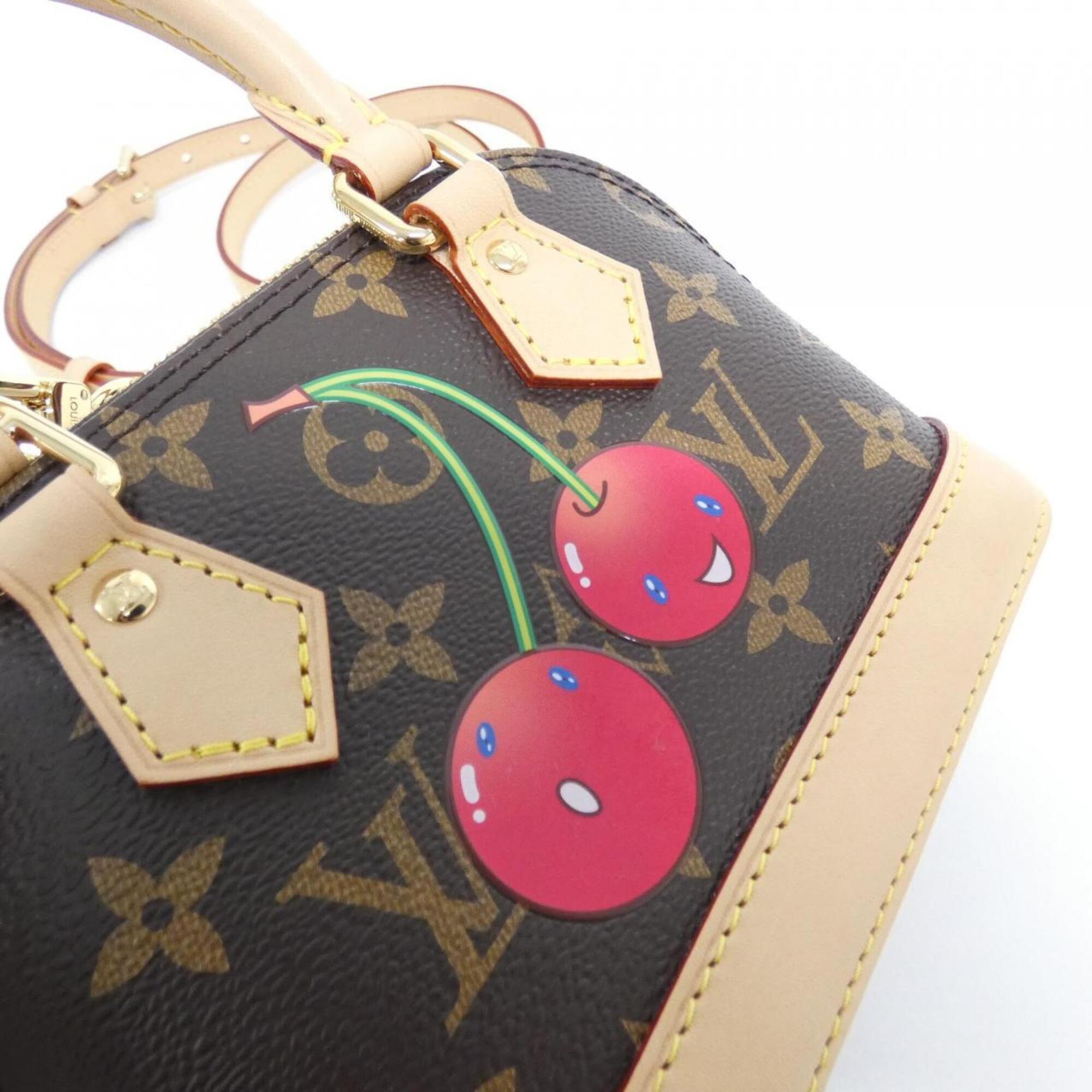 Louis Vuitton Marron Coated Canvas Handbag (Pre-Owned)