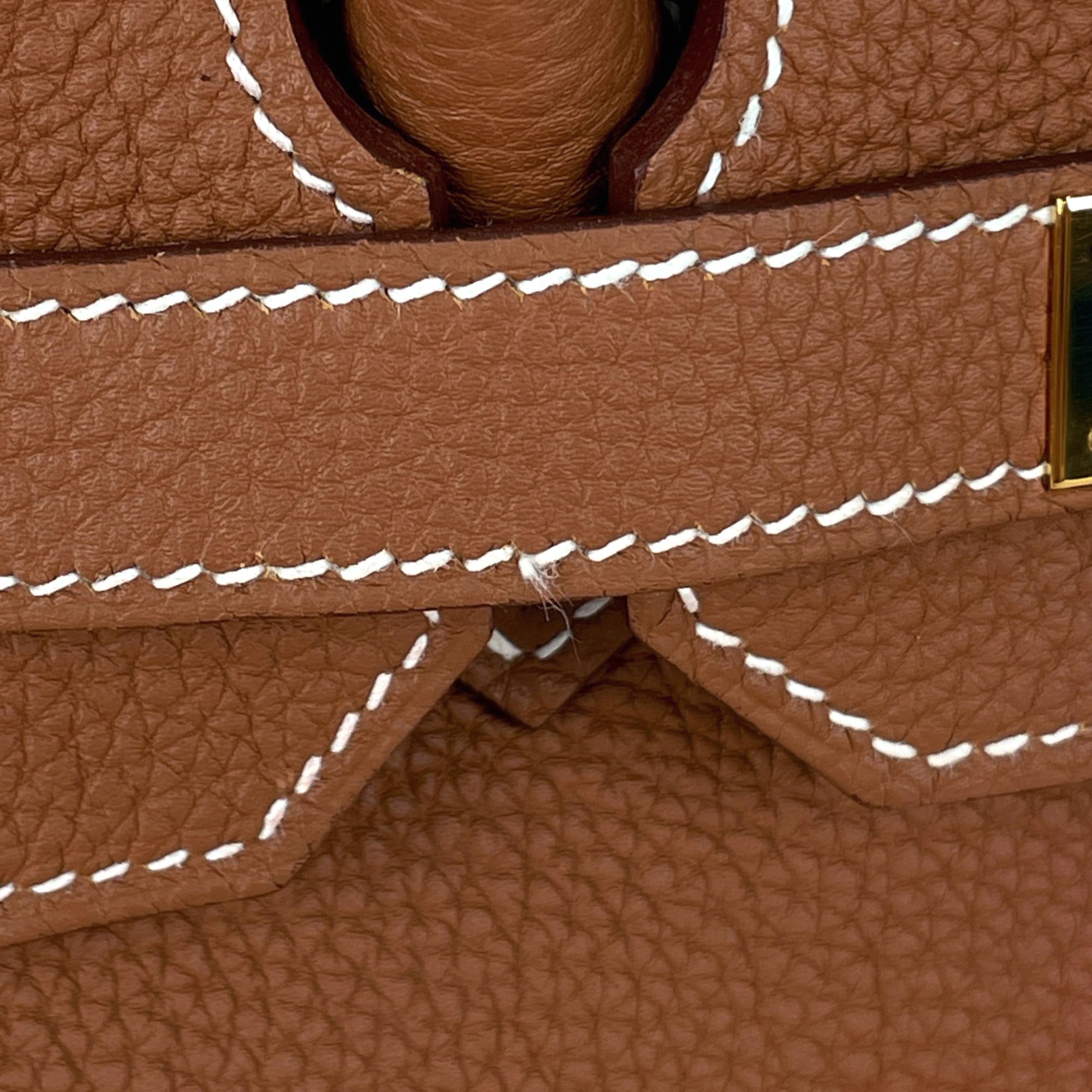 Hermes Birkin Brown Togo Leather Handbag (Pre-Owned)