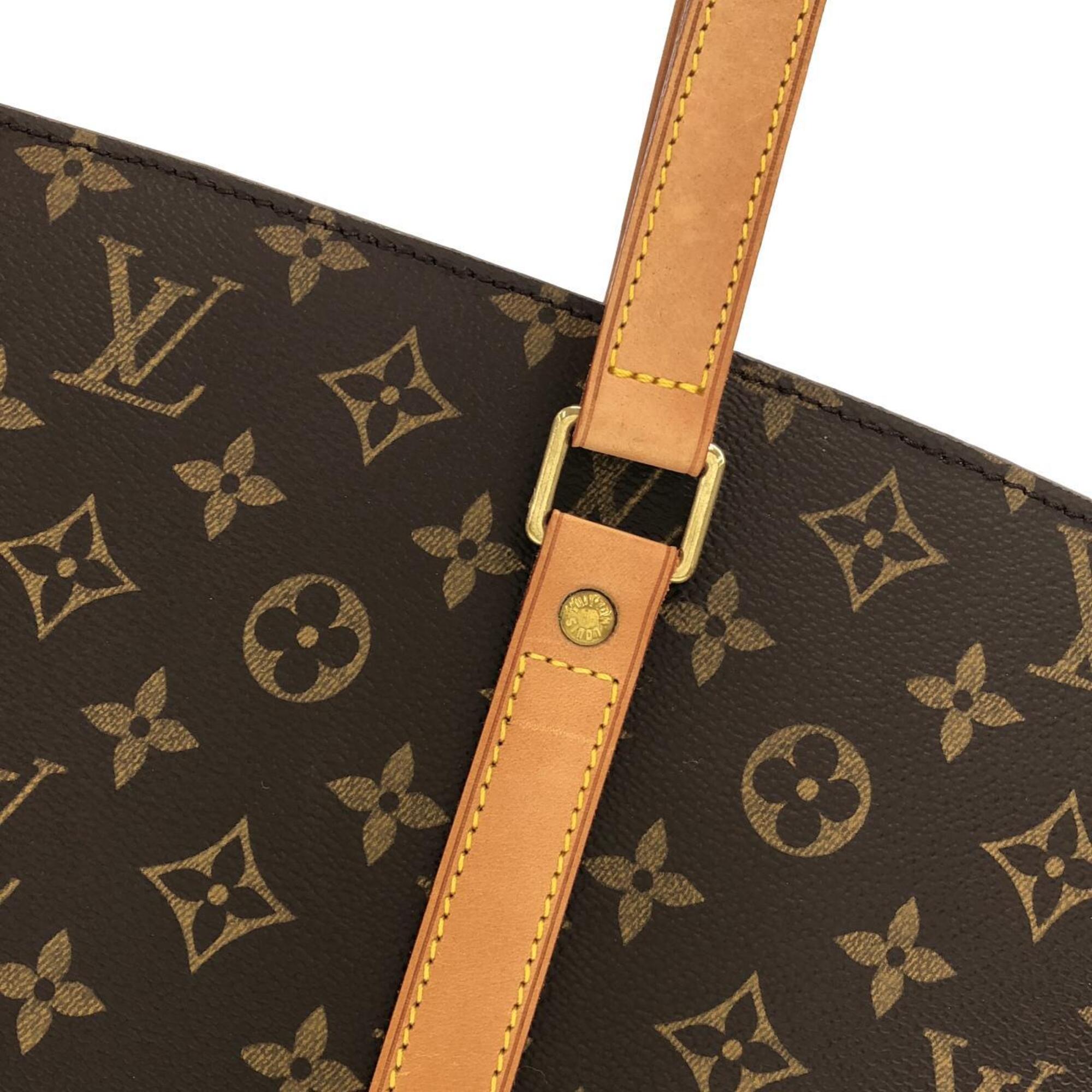 Louis Vuitton Brown Coated Canvas Handbag (Pre-Owned)