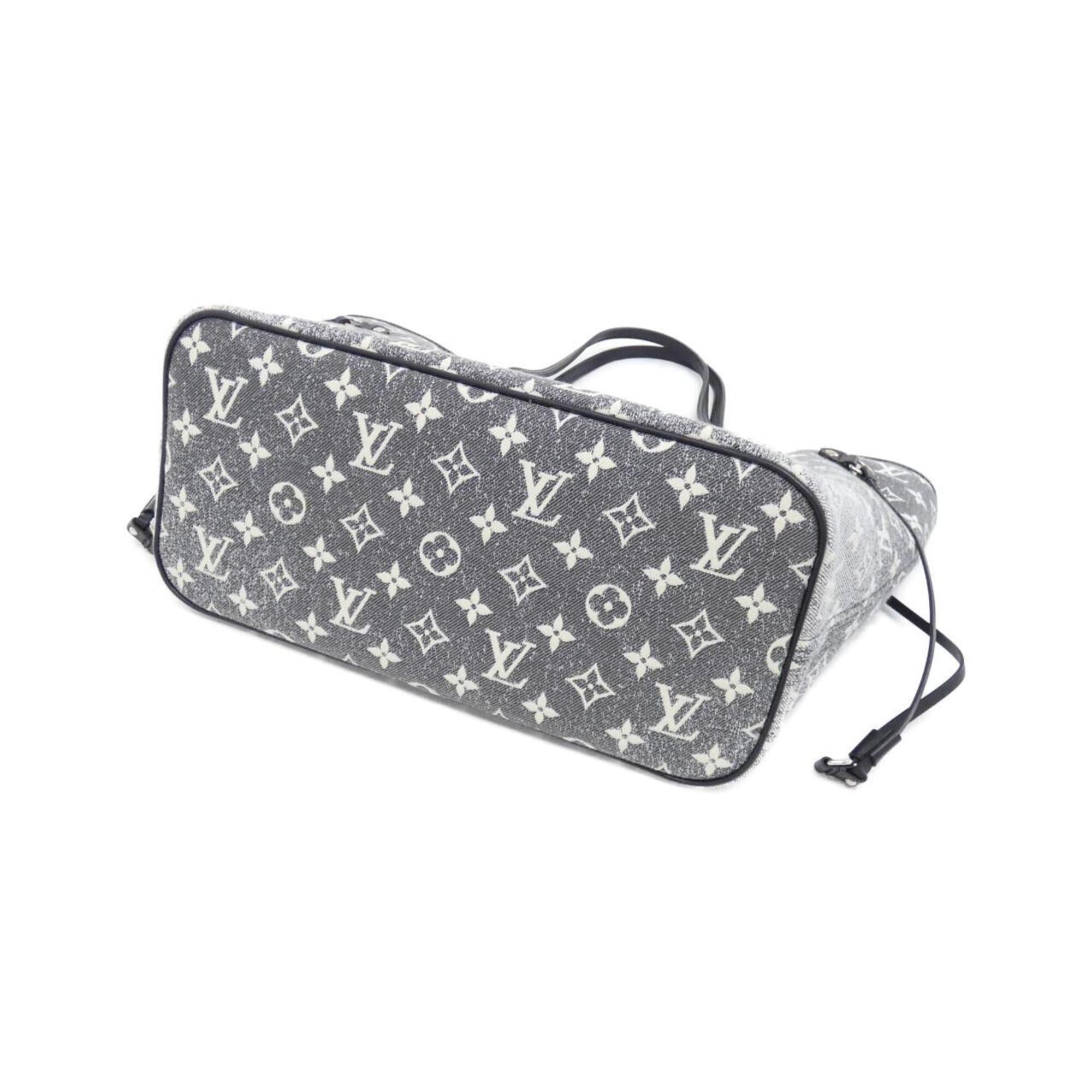 Louis Vuitton Gris Canvas Handbag Pouch (Pre-Owned)