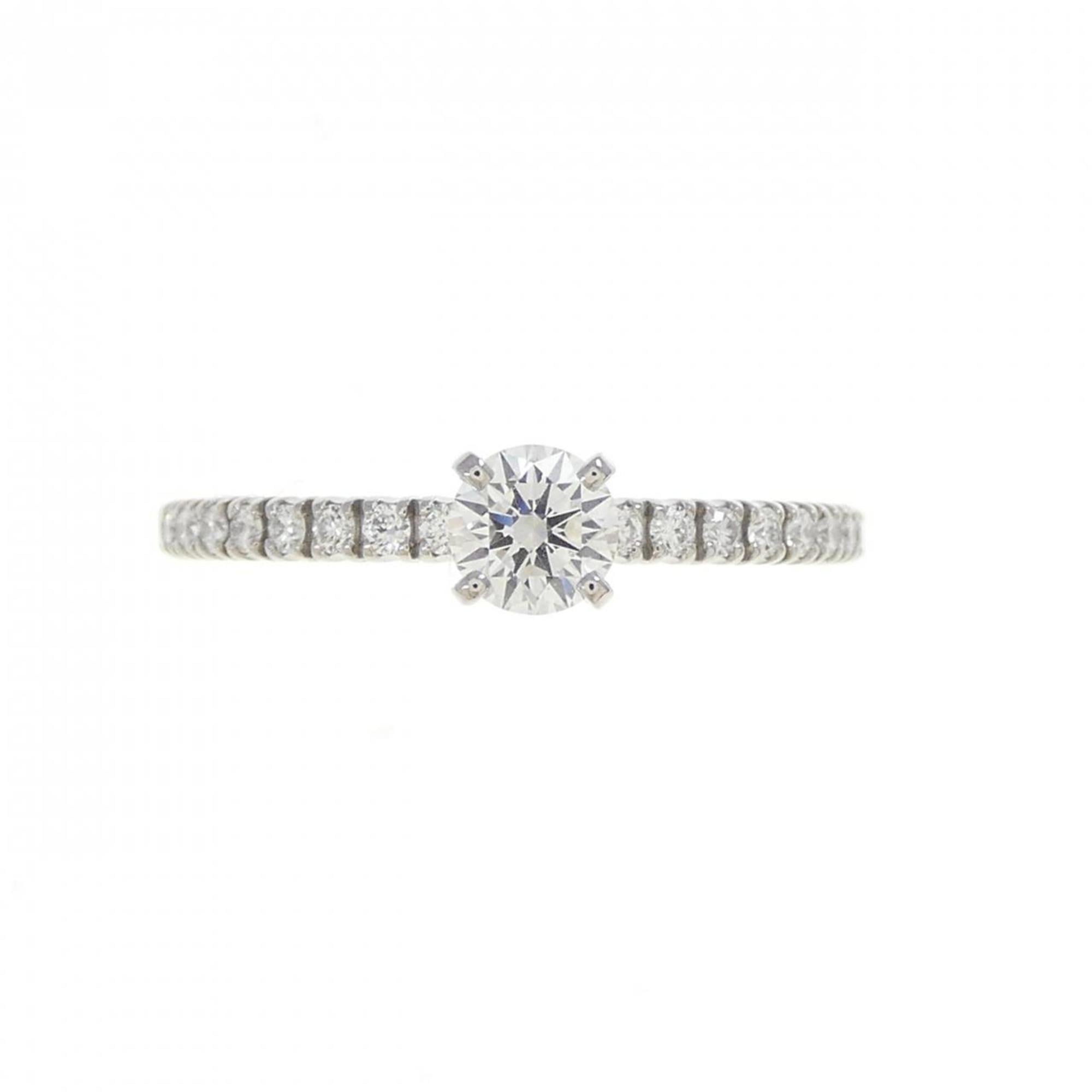 Cartier Platinum Platinum 950 Band Ring (Pre-Owned)