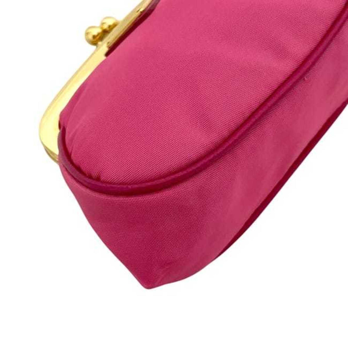 Prada Pink Nylon Coin Purse/Coin Case (Pre-Owned)