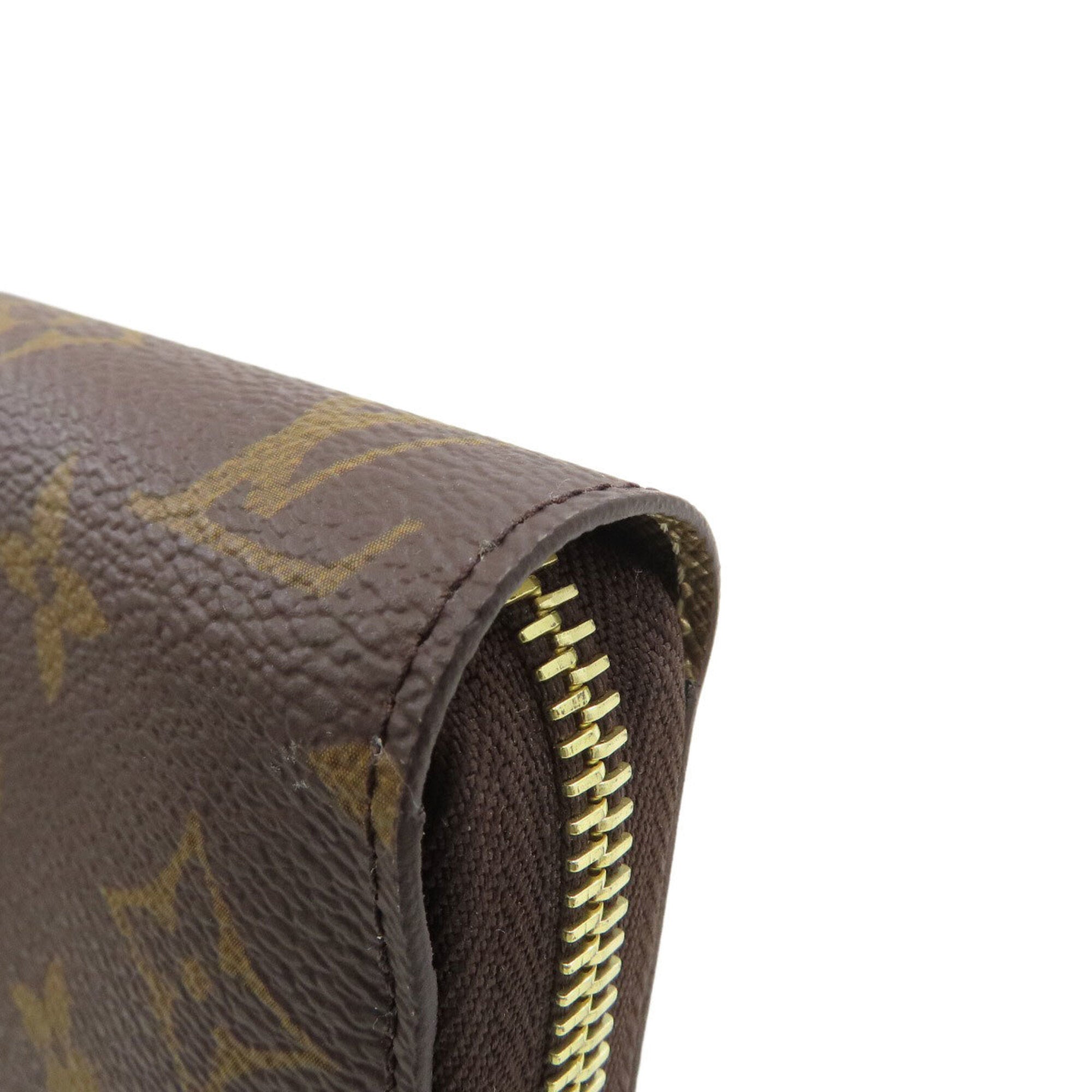Louis Vuitton Gold Monogram Monogram Canvas Long Wallet (Bi-Fold) (Pre-Owned)