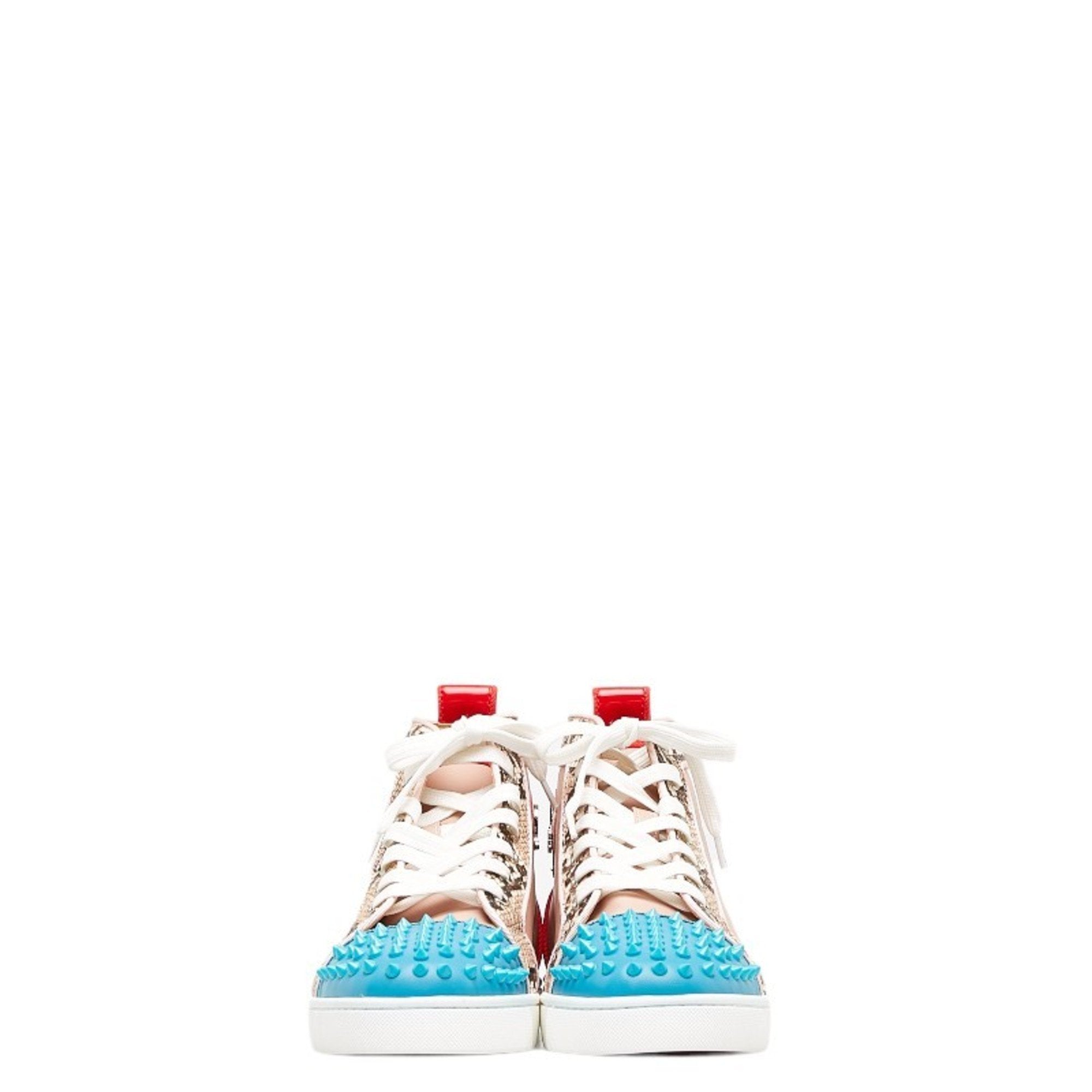 Christian Louboutin Multi-Color Pink Sneakers (Pre-Owned)