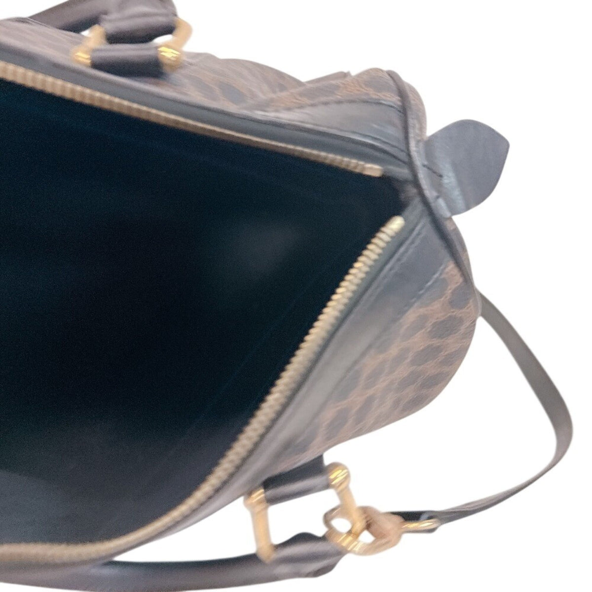 Celine Brown Leather Boston Bag (Pre-Owned)