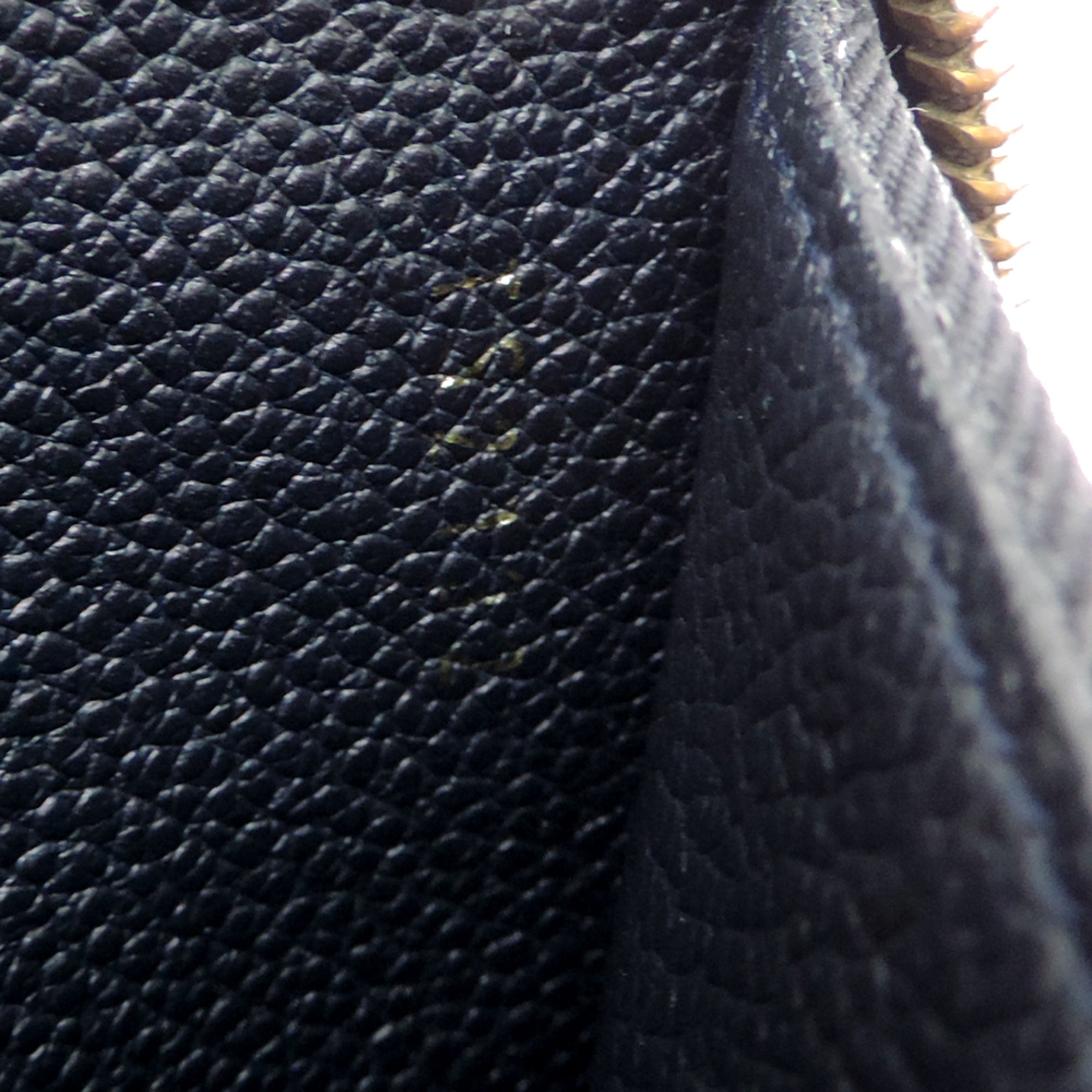Louis Vuitton Infini Navy Monogram Empreinte Long Wallet (Bi-Fold) (Pre-Owned)
