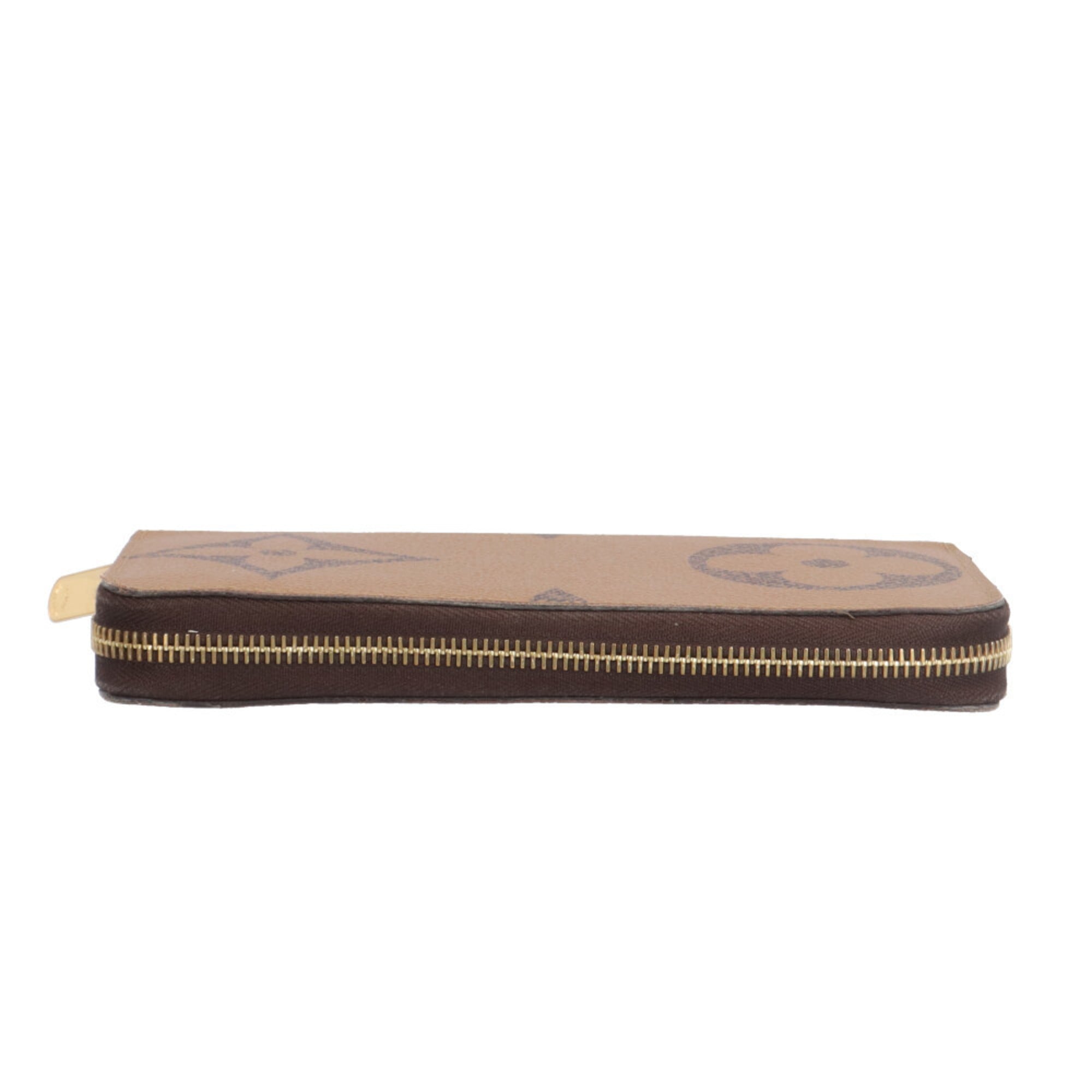 Louis Vuitton Brown Monogram Long Wallet (Bi-Fold) (Pre-Owned)