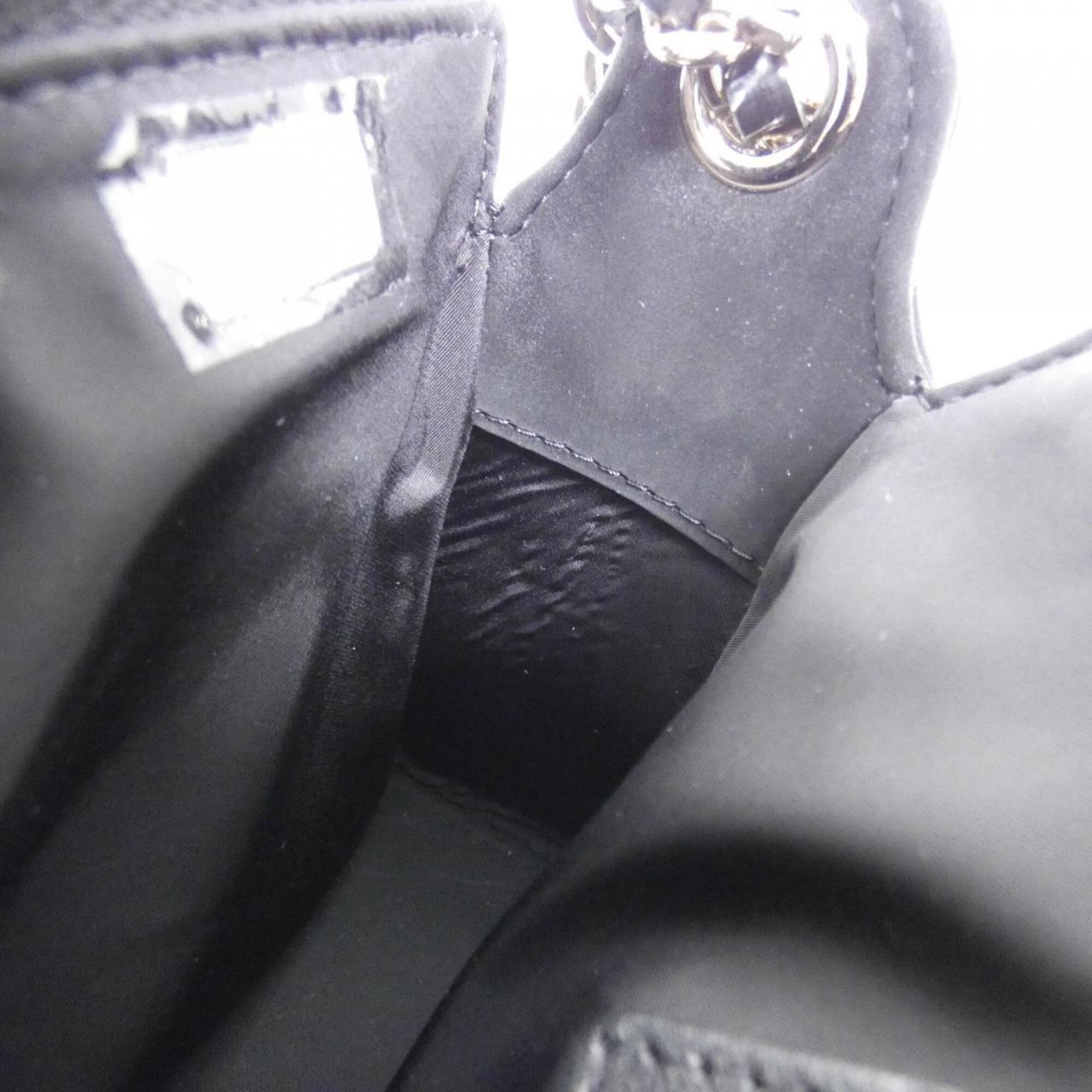 Chanel Black Handbag Shoulder Bag (Pre-Owned)