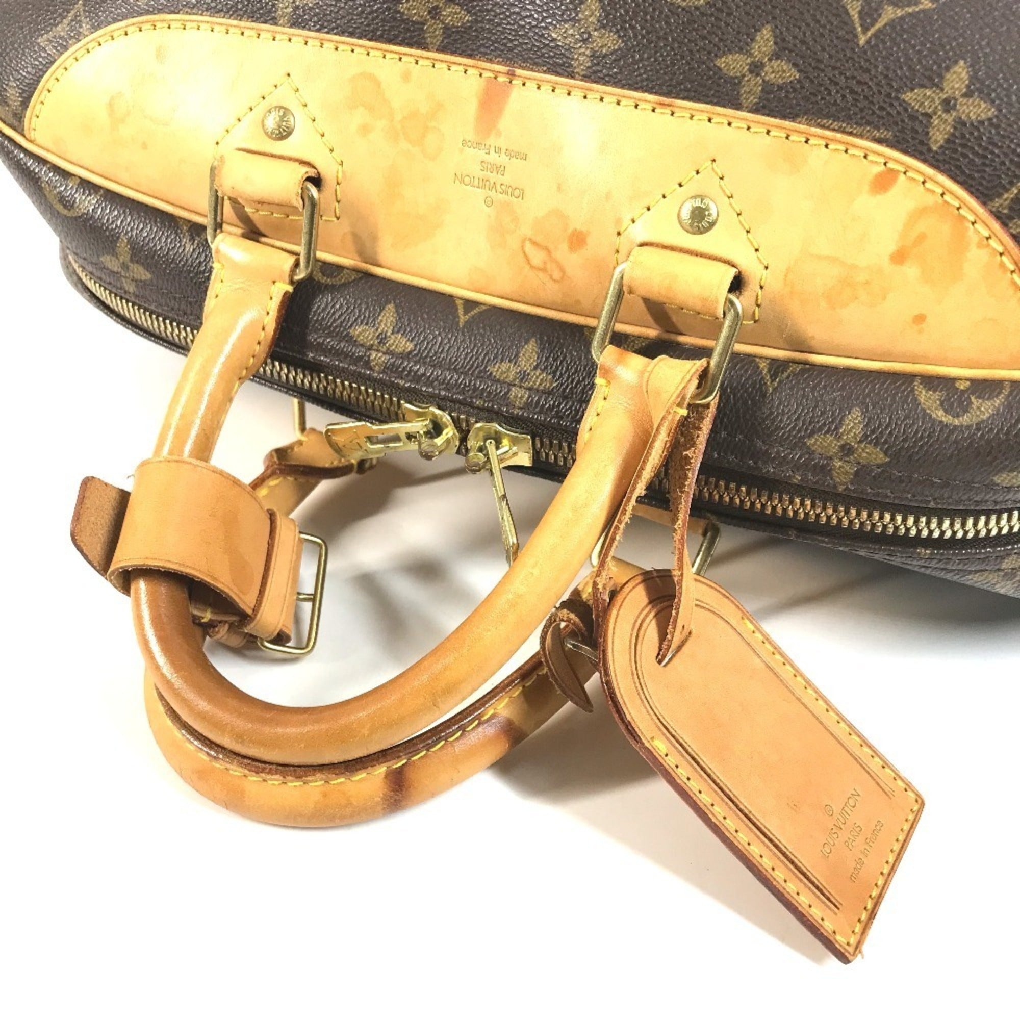 Louis Vuitton Monogram Brown Monogram Boston Bag Handbag Tote Bag (Pre-Owned)