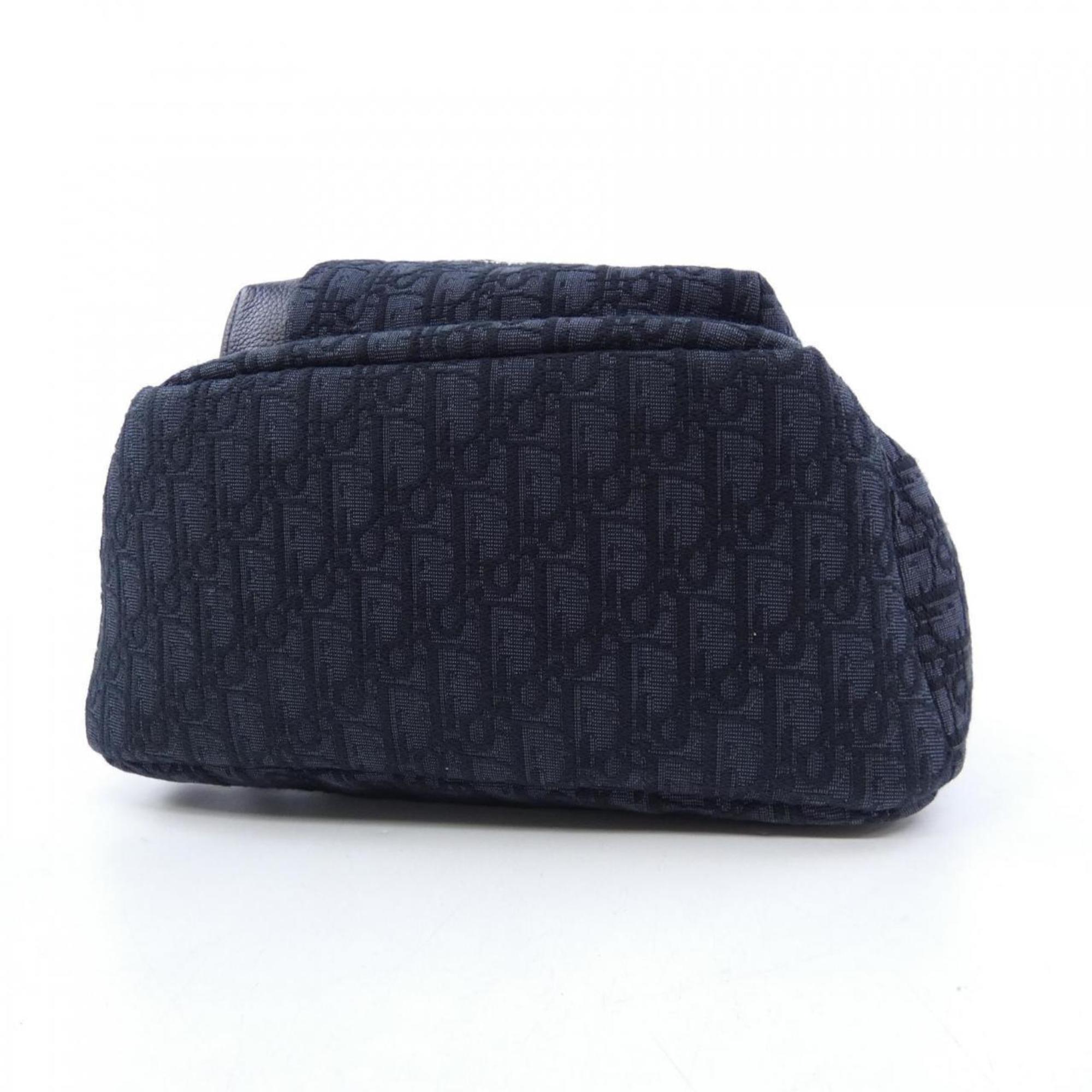 Christian Dior Black Navy Backpack (Pre-Owned)