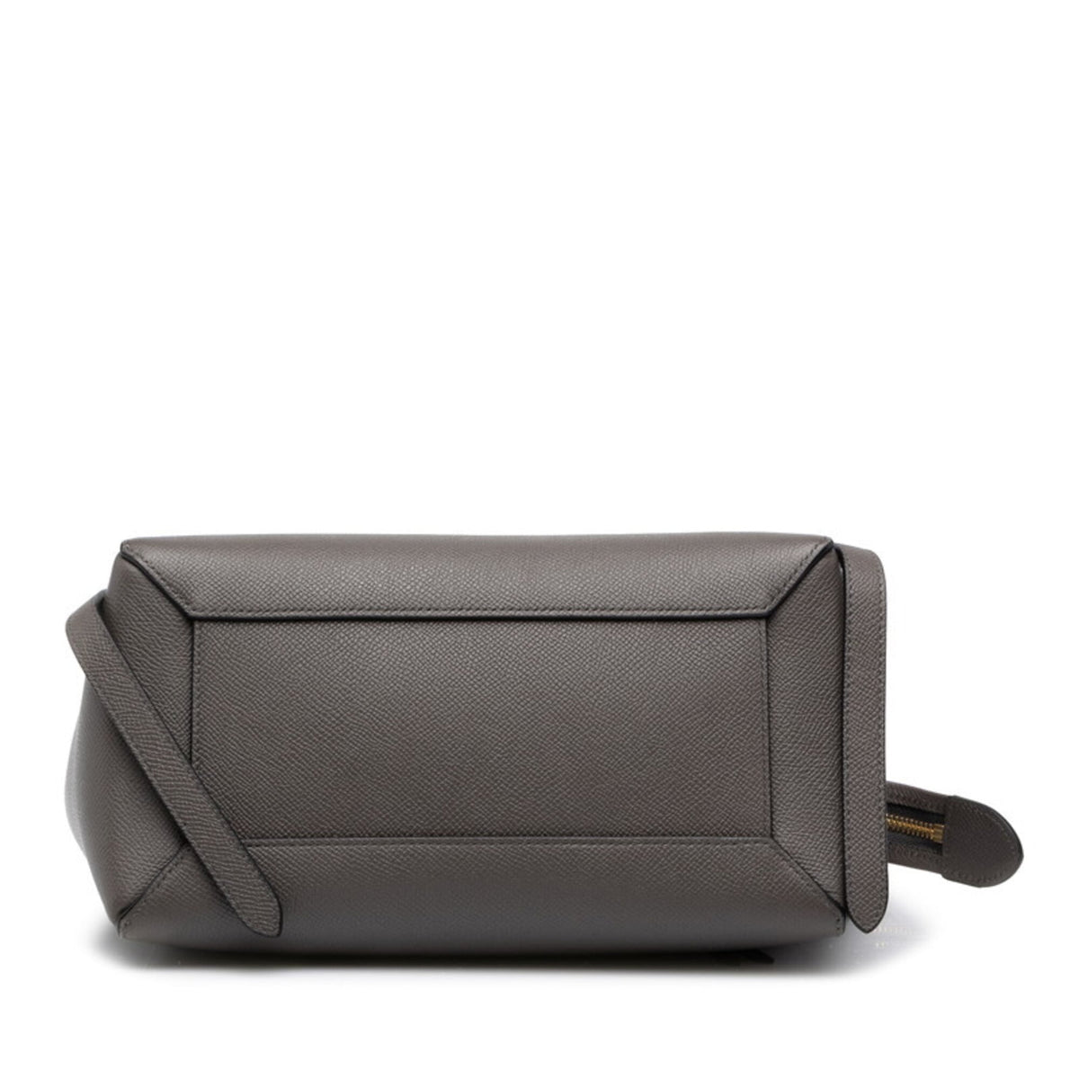 Celine Gray Leather Handbag Shoulder Bag (Pre-Owned)