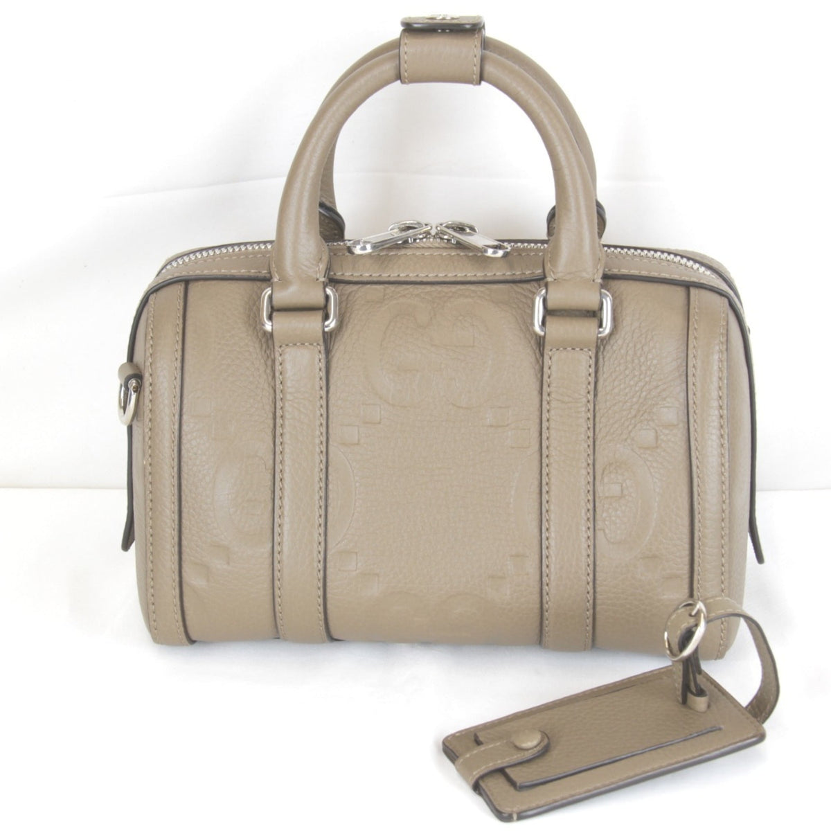 Gucci Beige Leather Handbag (Pre-Owned)
