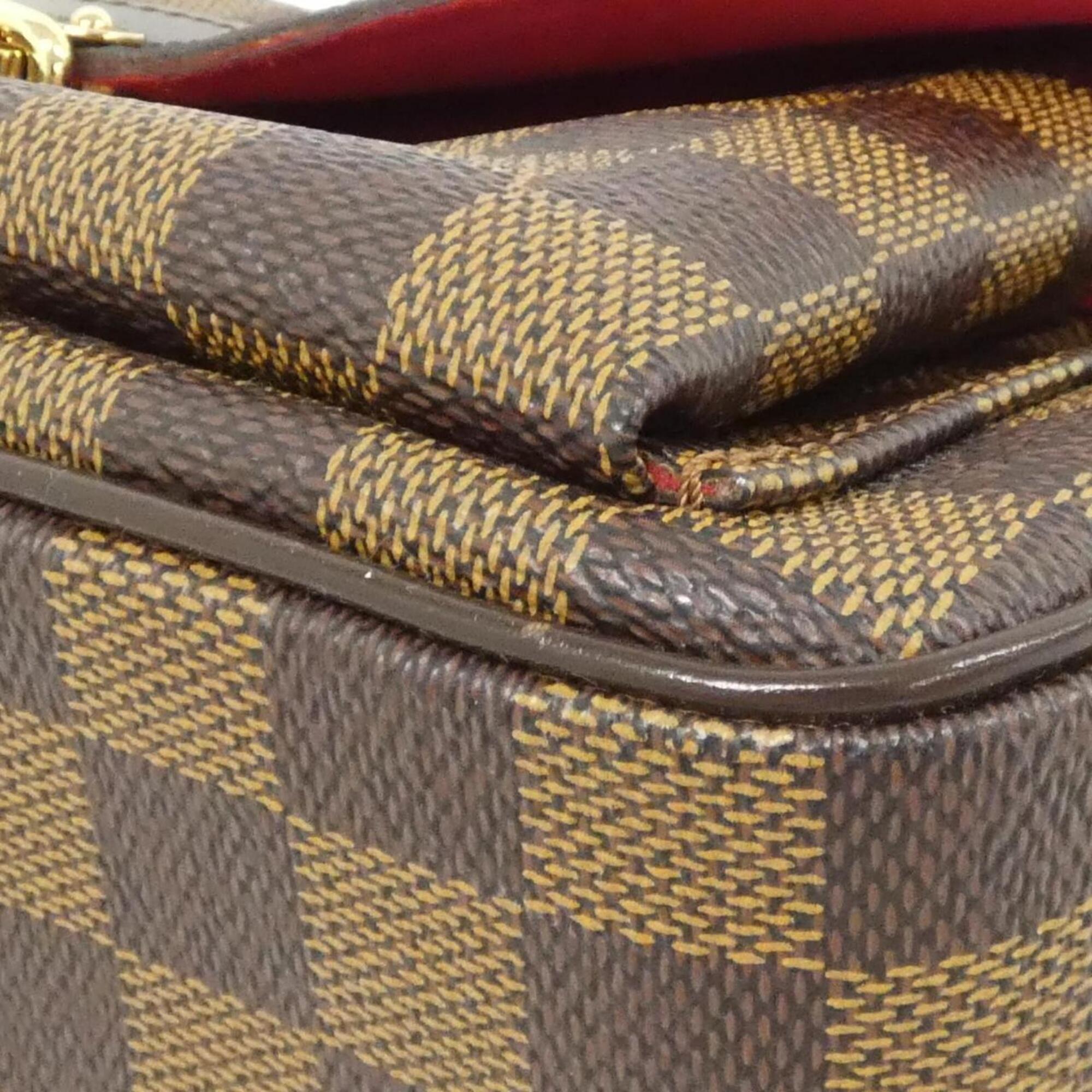 Louis Vuitton Ebene Coated Canvas Shoulder Bag (Pre-Owned)