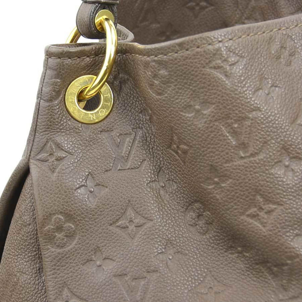 Louis Vuitton Brown Monogram Empreinte Shoulder Bag (Pre-Owned)