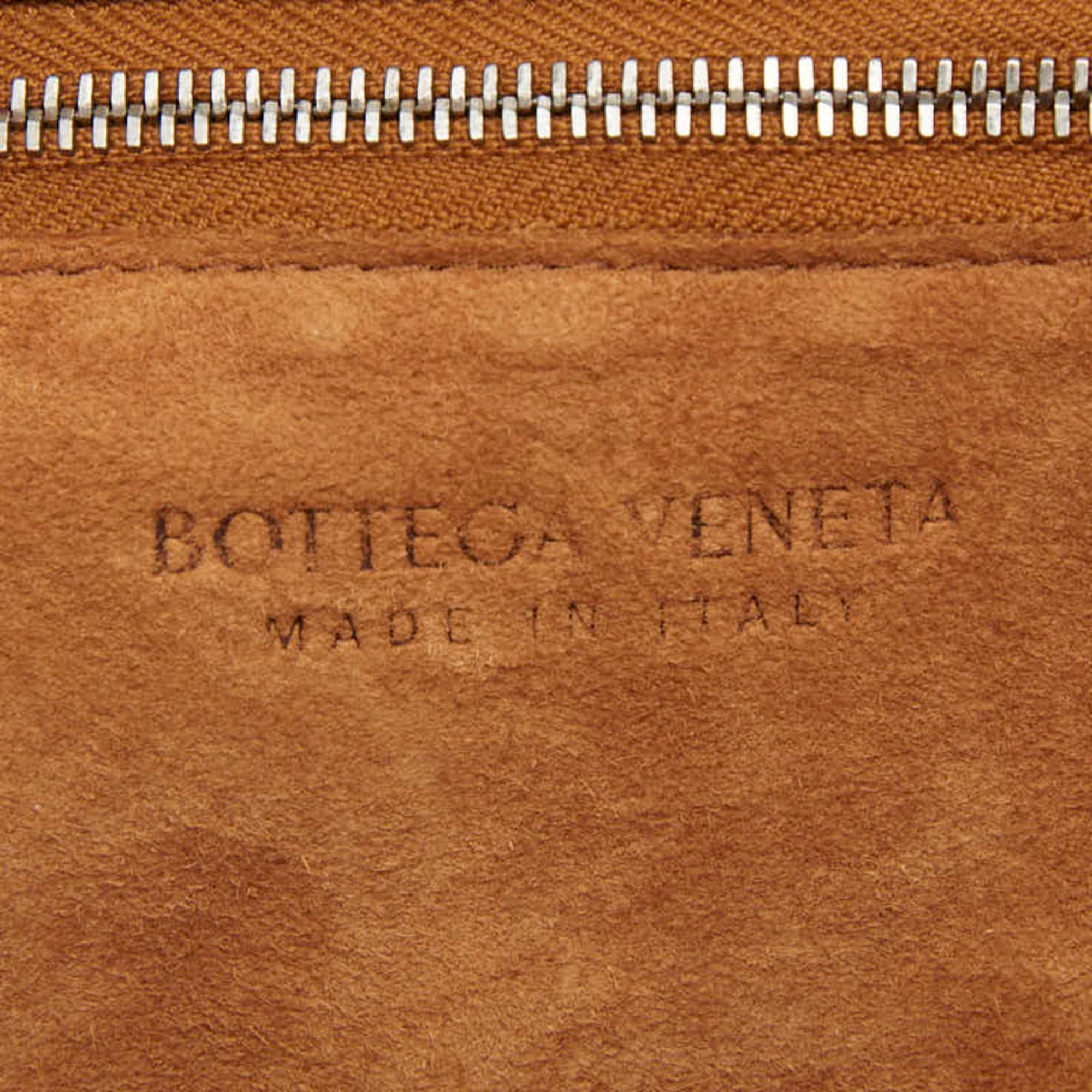 Bottega Veneta Pink Leather Handbag Shoulder Bag (Pre-Owned)