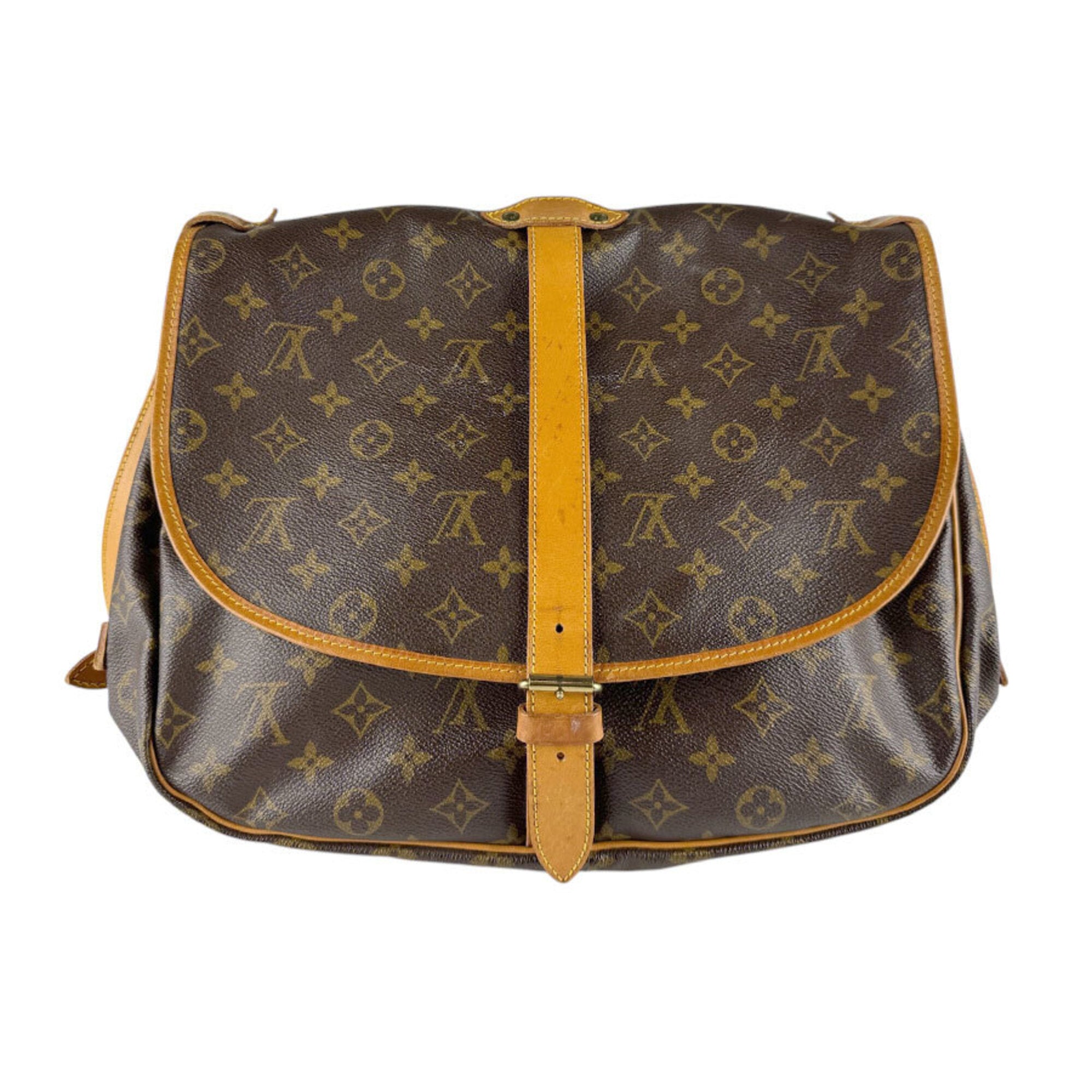 Louis Vuitton Brown Monogram Monogram Shoulder Bag (Pre-Owned)
