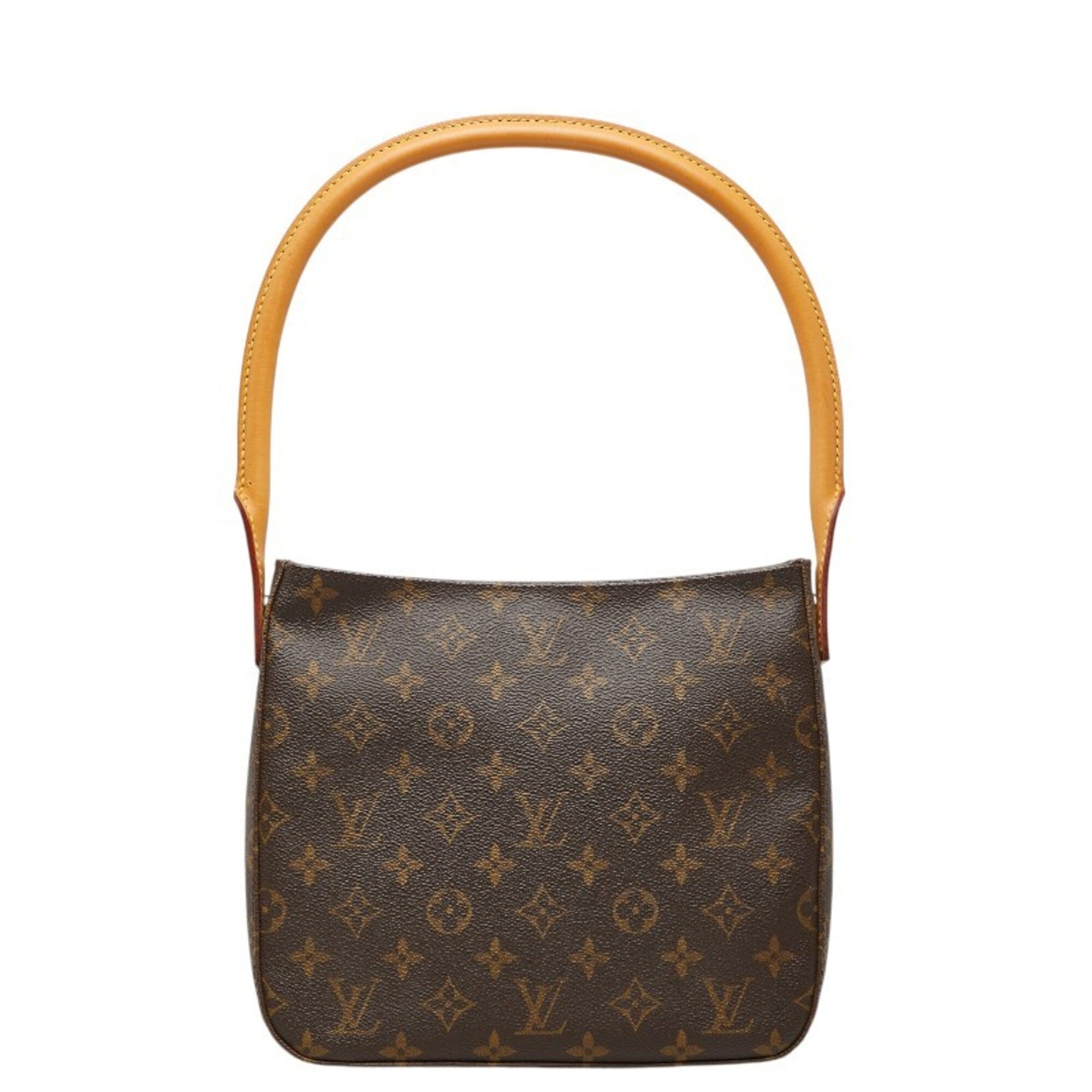 Louis Vuitton Brown Pvc Leather Handbag Shoulder Bag (Pre-Owned)