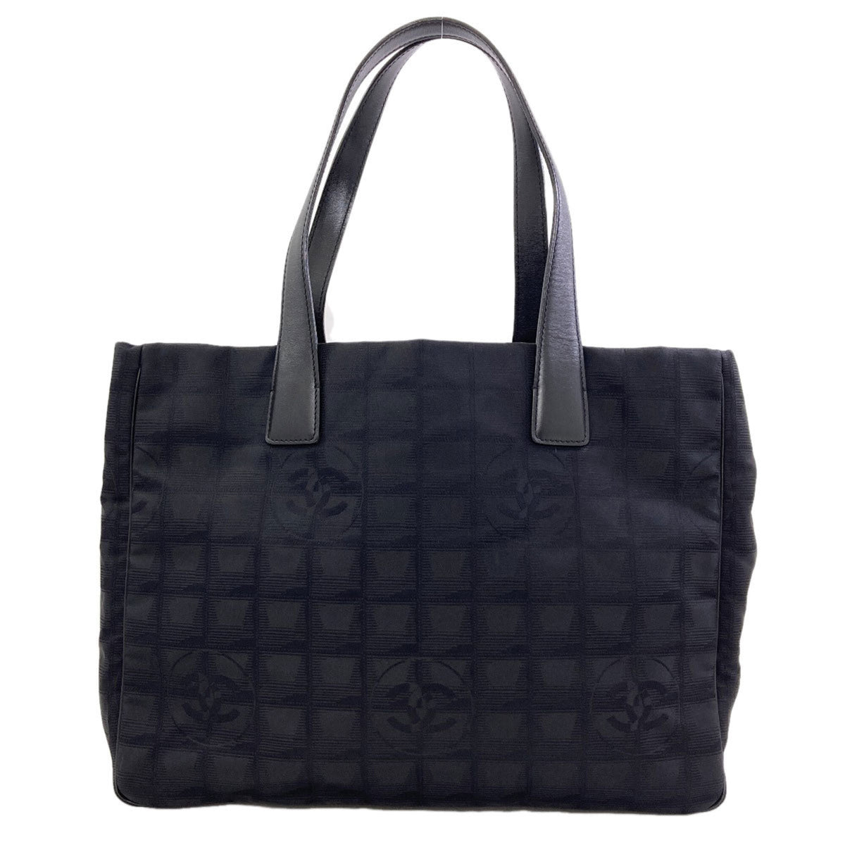 Chanel Black New Travel Line Tote Bag (Pre-Owned)