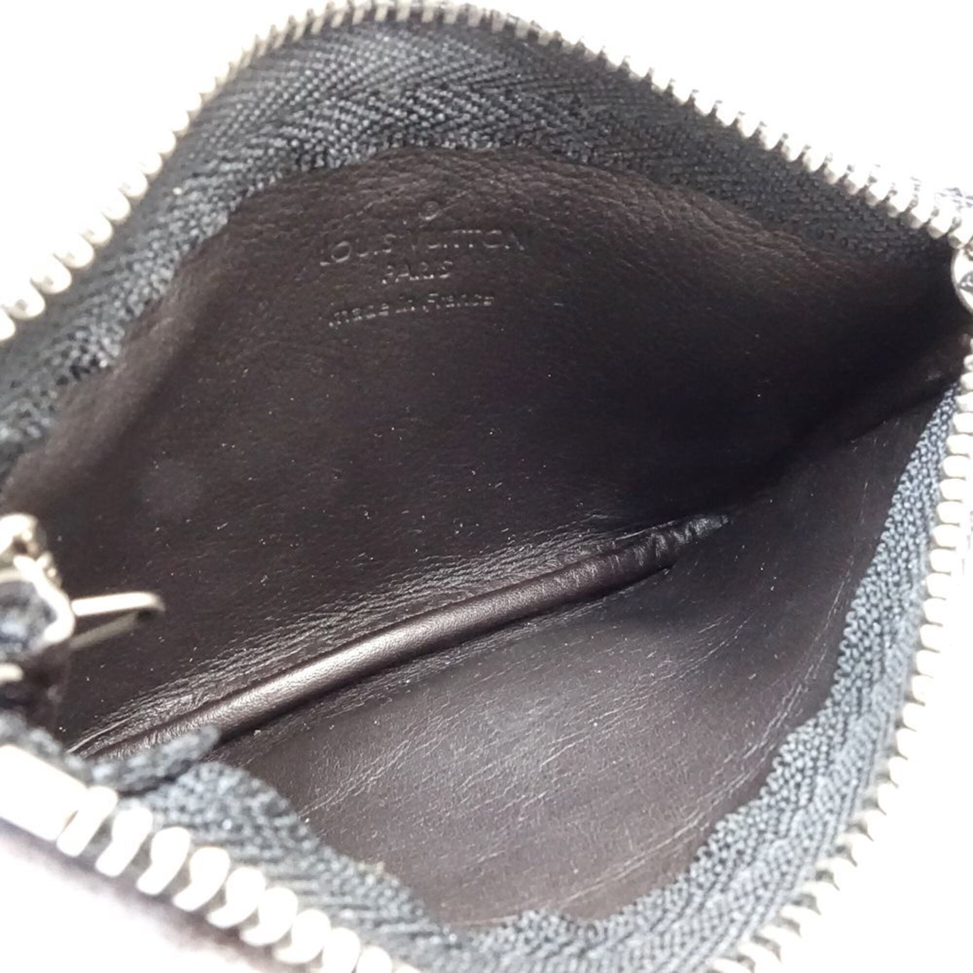 Louis Vuitton Damier Geant Noir Leather Coin Purse/Coin Case (Pre-Owned)