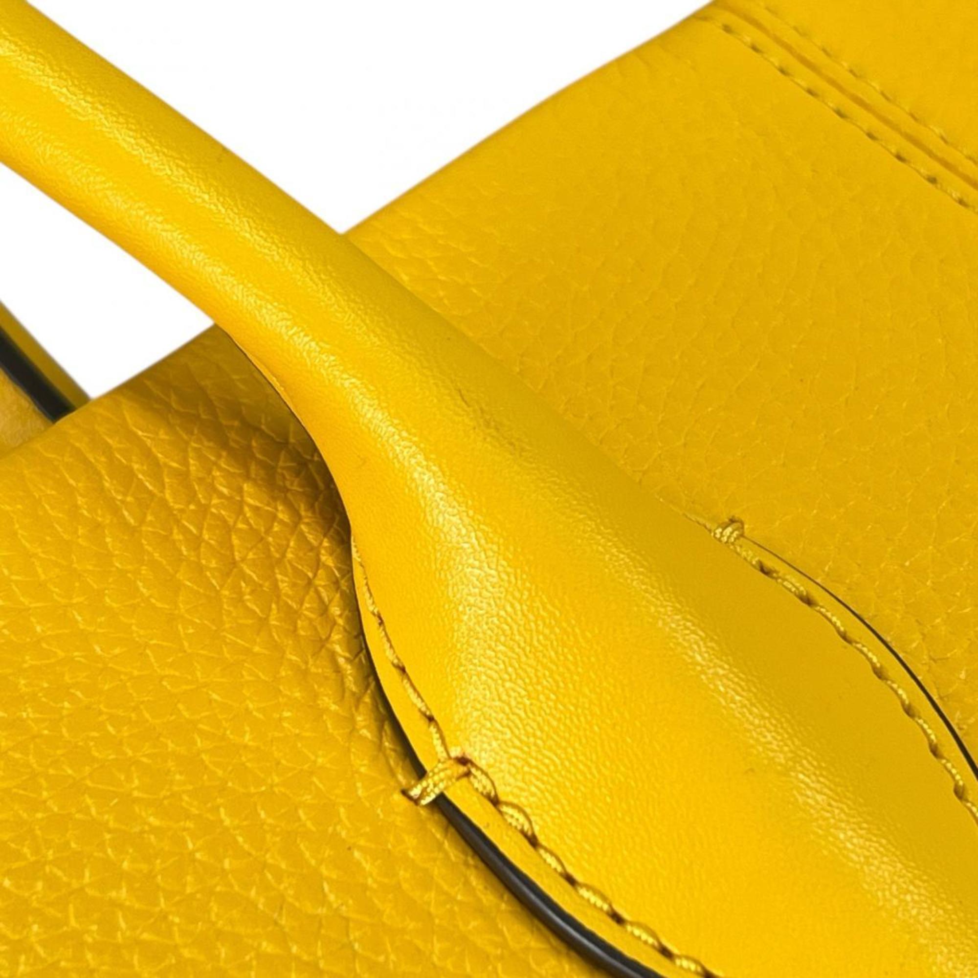 Michael Kors Yellow Handbag Shoulder Bag (Pre-Owned)