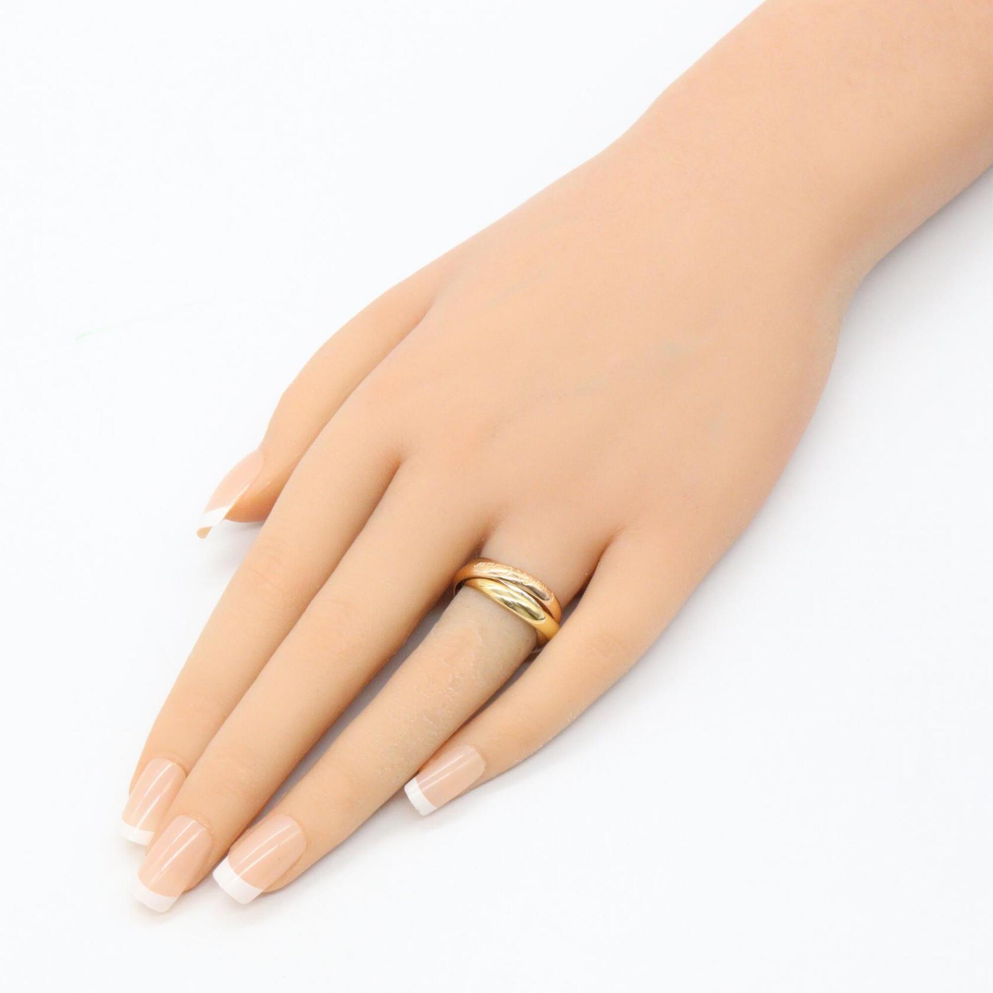 Cartier Gold Silver Yellow Gold (18K) Pink Gold (18K) White Gold (18K) Band Ring (Pre-Owned)