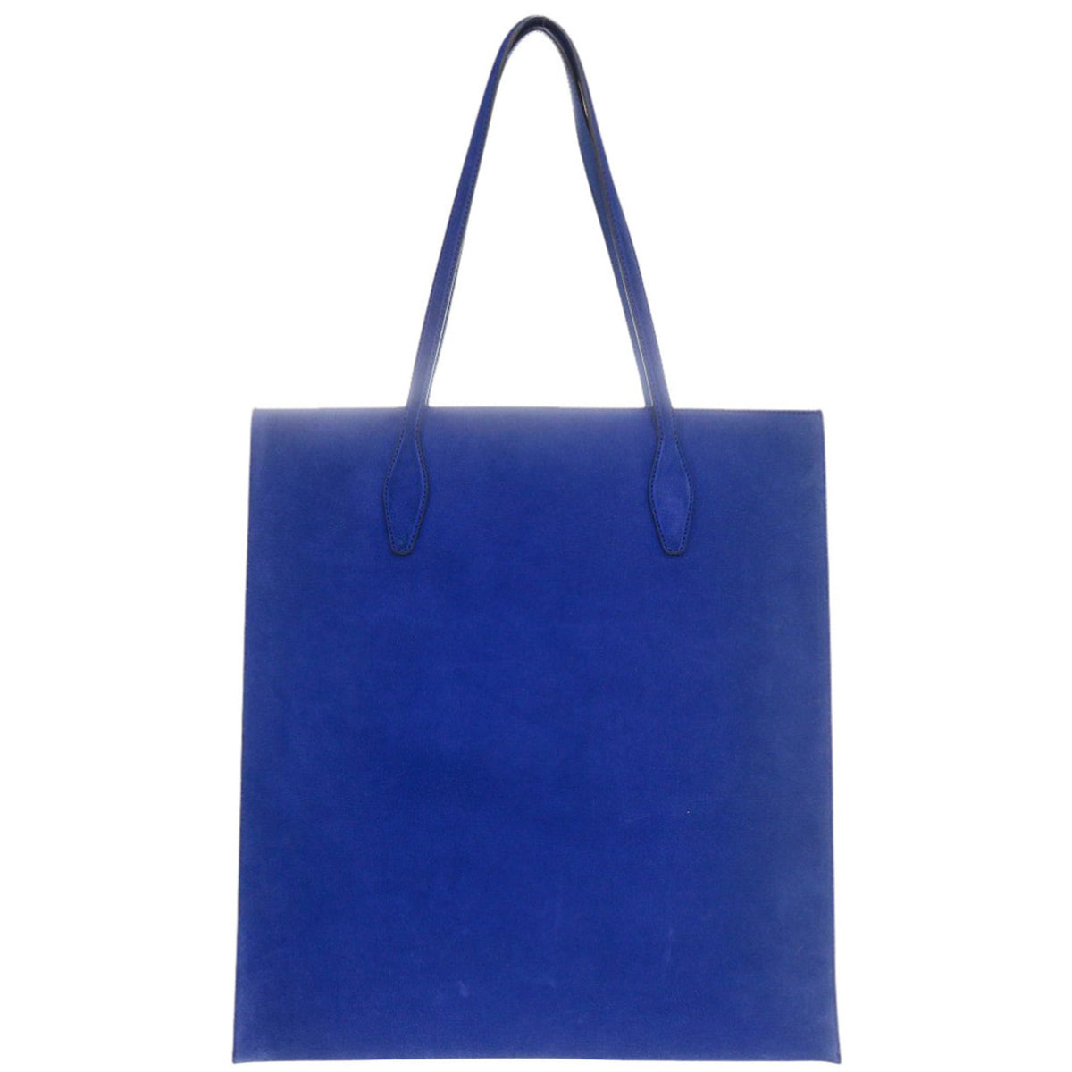 Tod's Blue Suede Tote Bag (Pre-Owned)