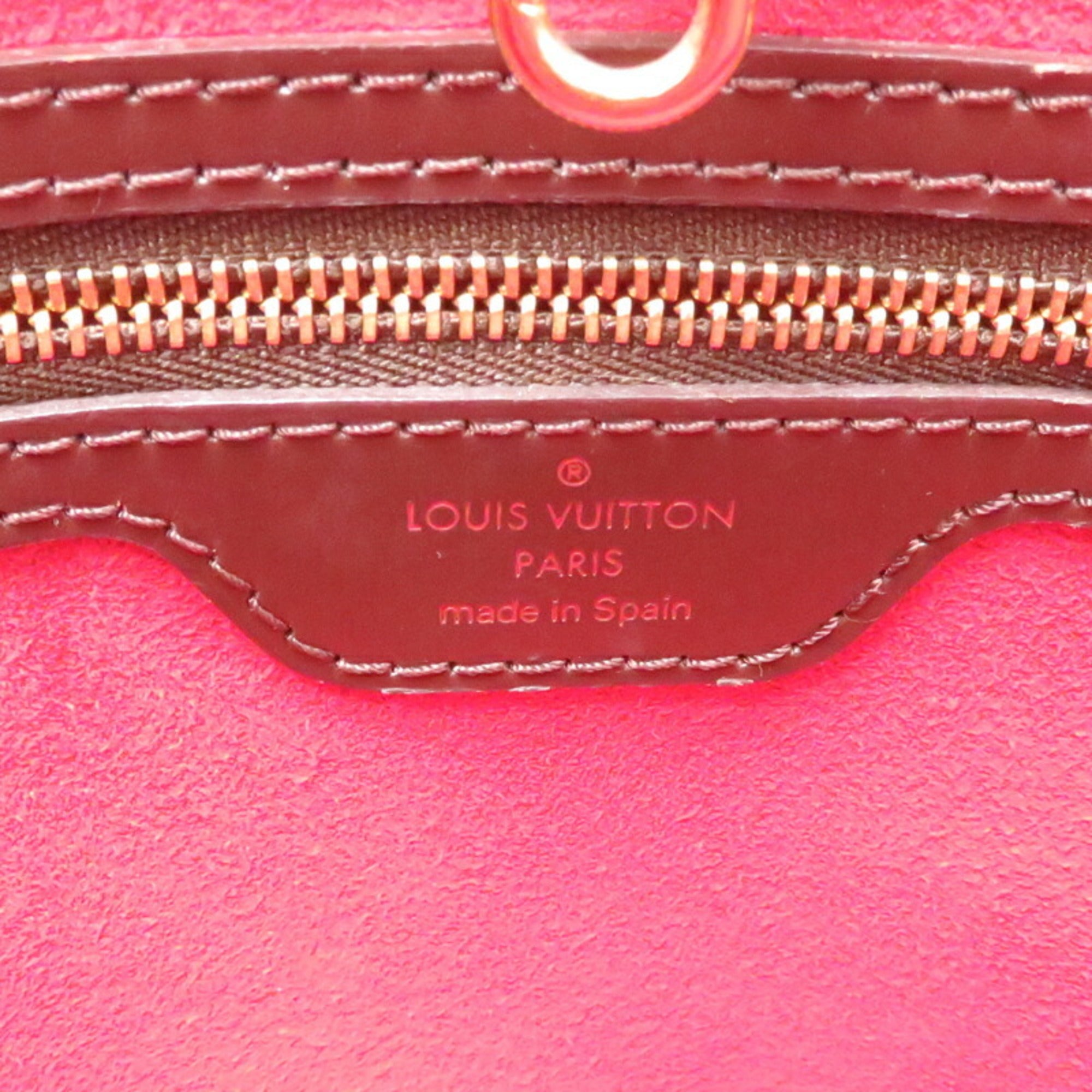 Louis Vuitton Brown Ebene Damier Canvas Tote Bag (Pre-Owned)